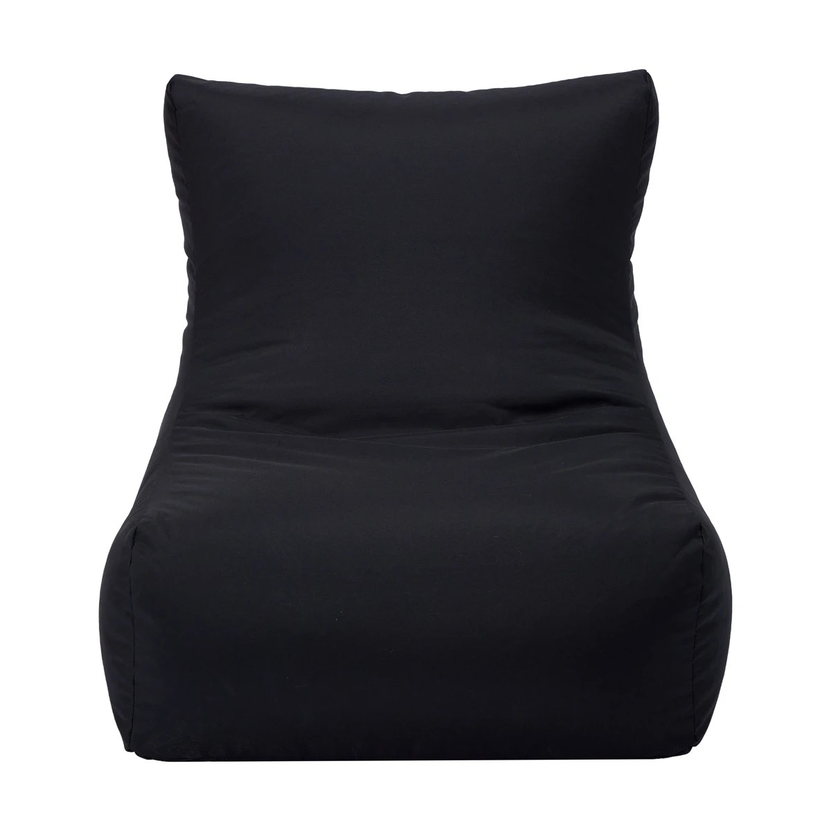 7 Lounge Chair Bean Bag - Black, 7 of 9