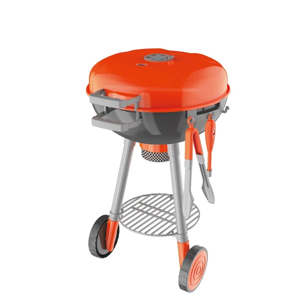4 AUSWAY Kids Pretend BBQ Grill Barbeque Playset Toy Set, 4 of 6
