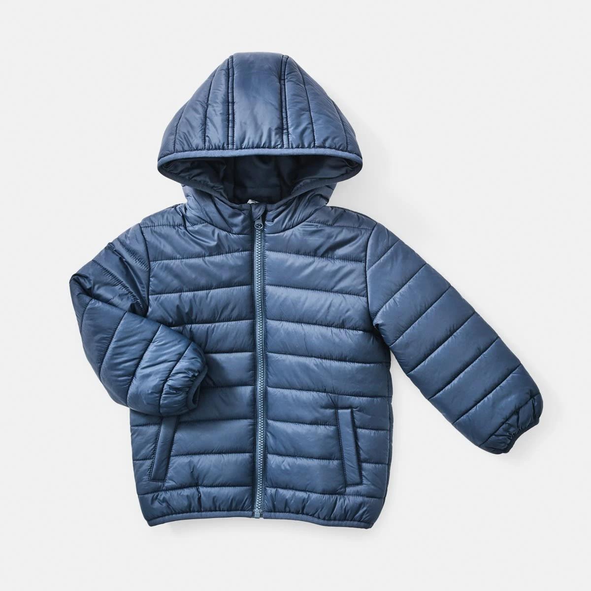 9 Super Light Puffer Jacket Dress Navy, 9 of 10