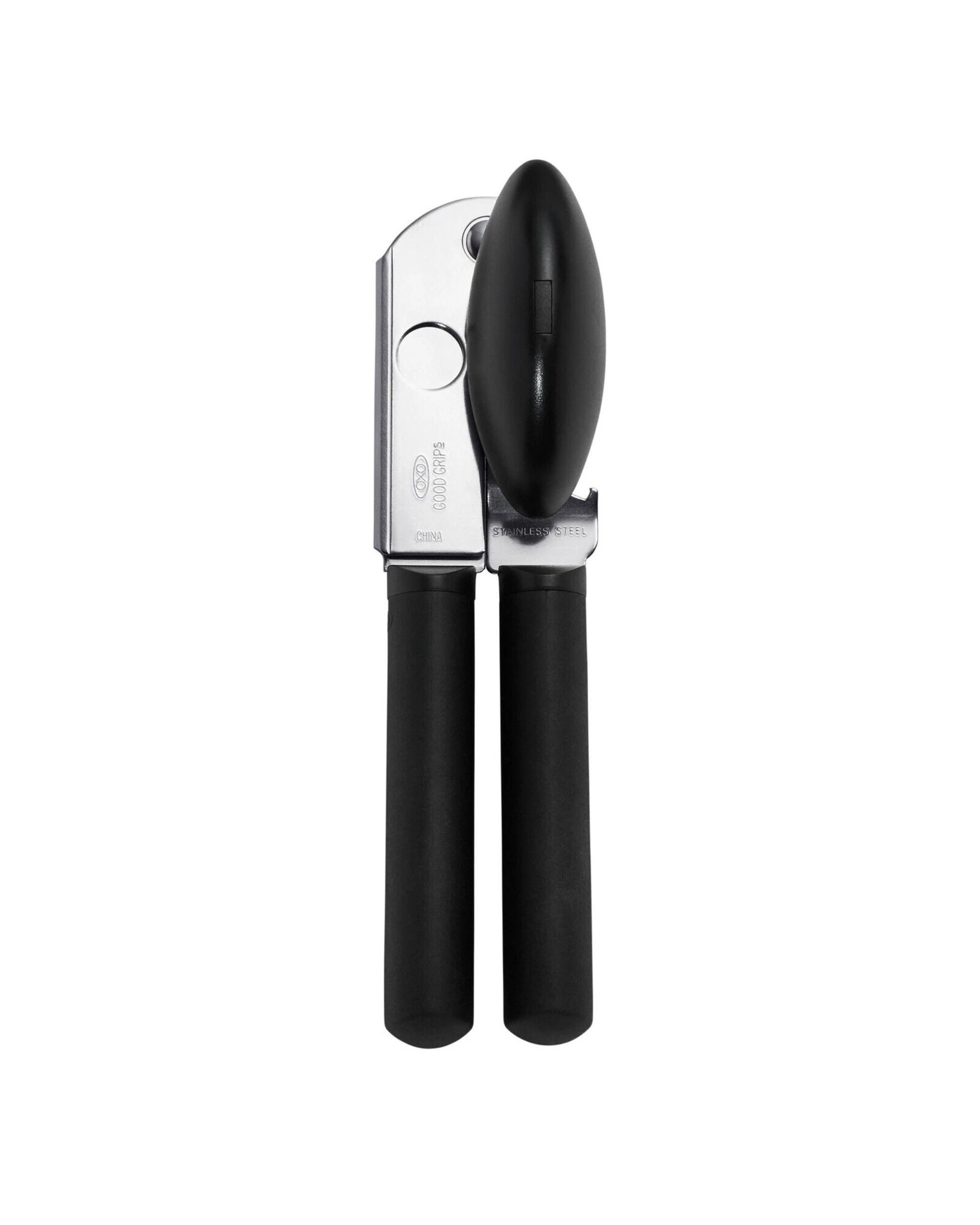 1 OXO Good Grips Soft-Handled Can Opener - Black, 1 of 4