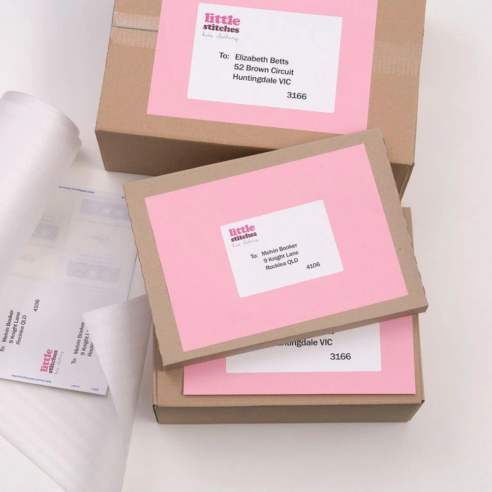 7 Avery Premium White Shipping Labels AveryEco 2UP 100 Sheets, 7 of 8