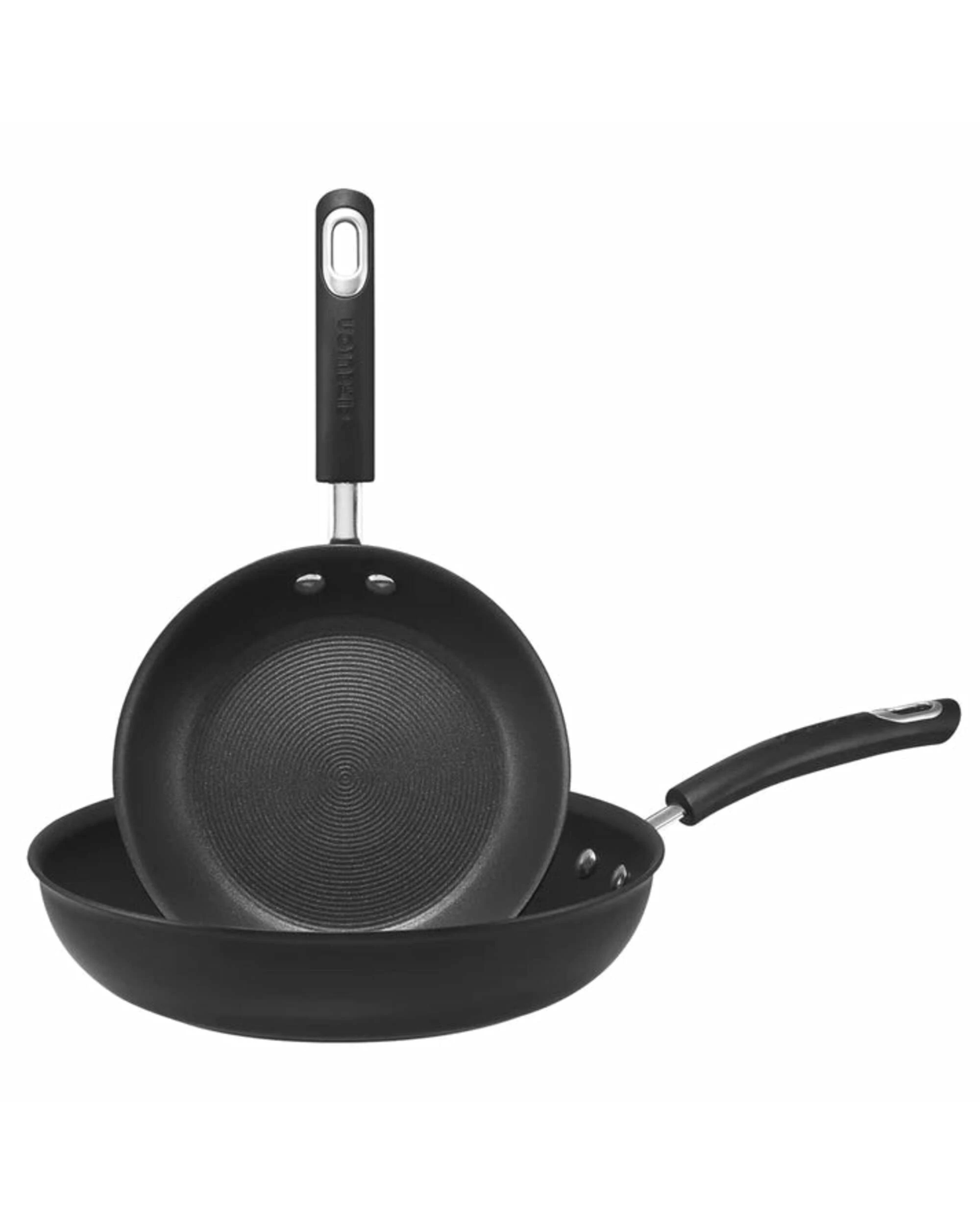 1 Circulon Total Nonstick Induction Skillet Twin Pack 22/31cm - Black, 1 of 1