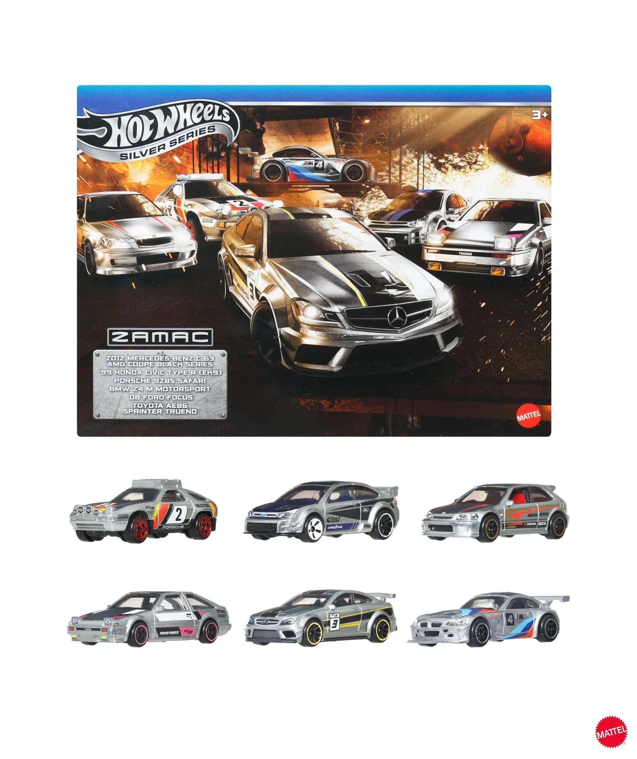 1 Mattel Hot Wheels Zamac Multipack - Multi, 1 of 9