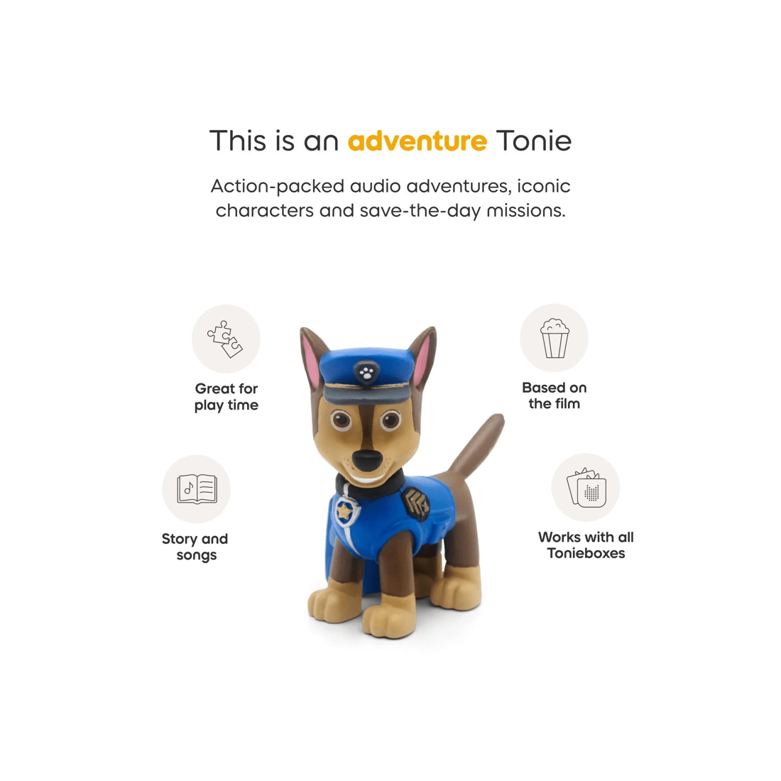 6 Tonies - PAW Patrol Toniebox 2 Full Play Set - Sunset Red - Multi, 6 of 9