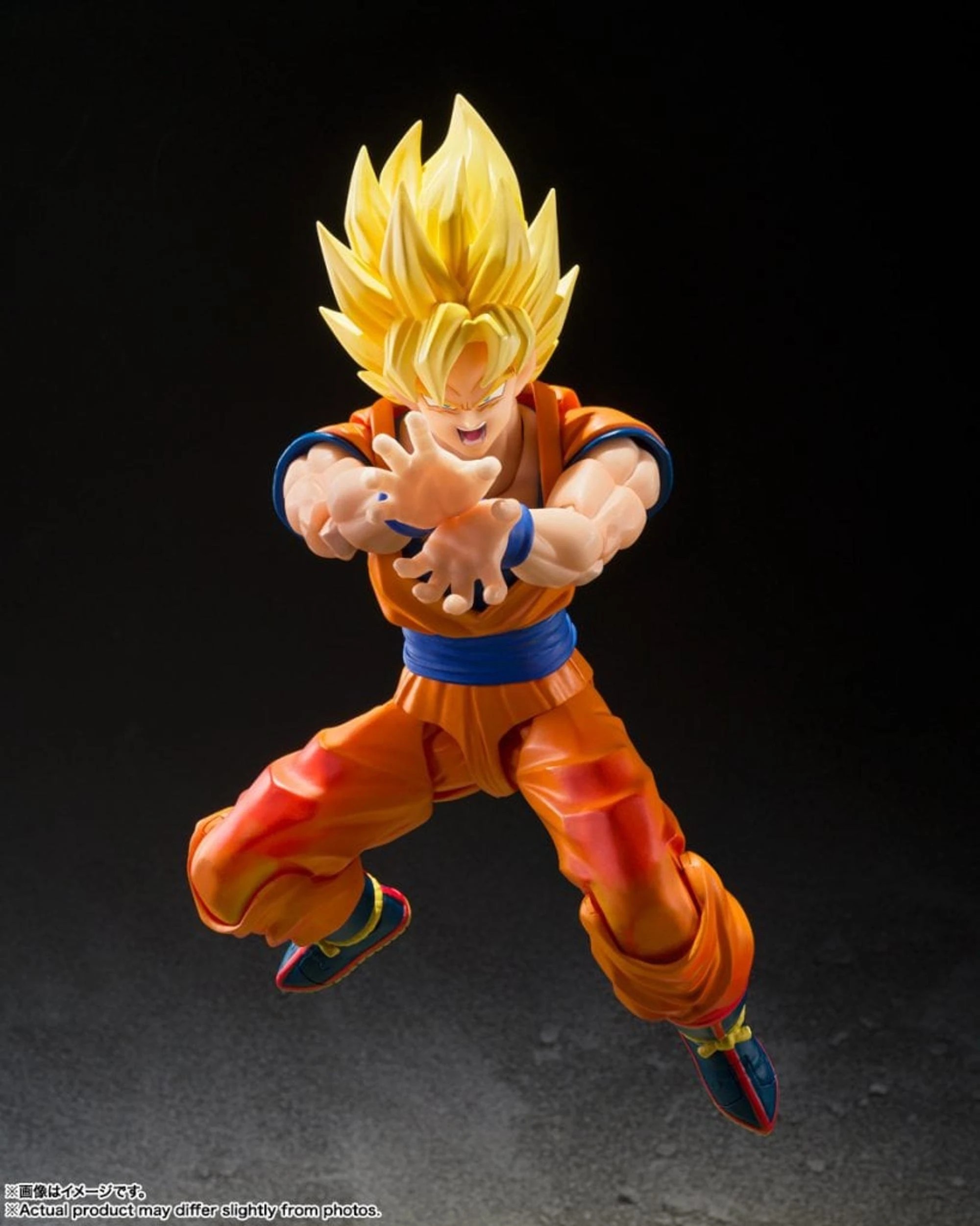 6 Tamashii Nations S.H.Figurarts Dragon Ball Z Super Saiyan Son Goku Figure, 6 of 8