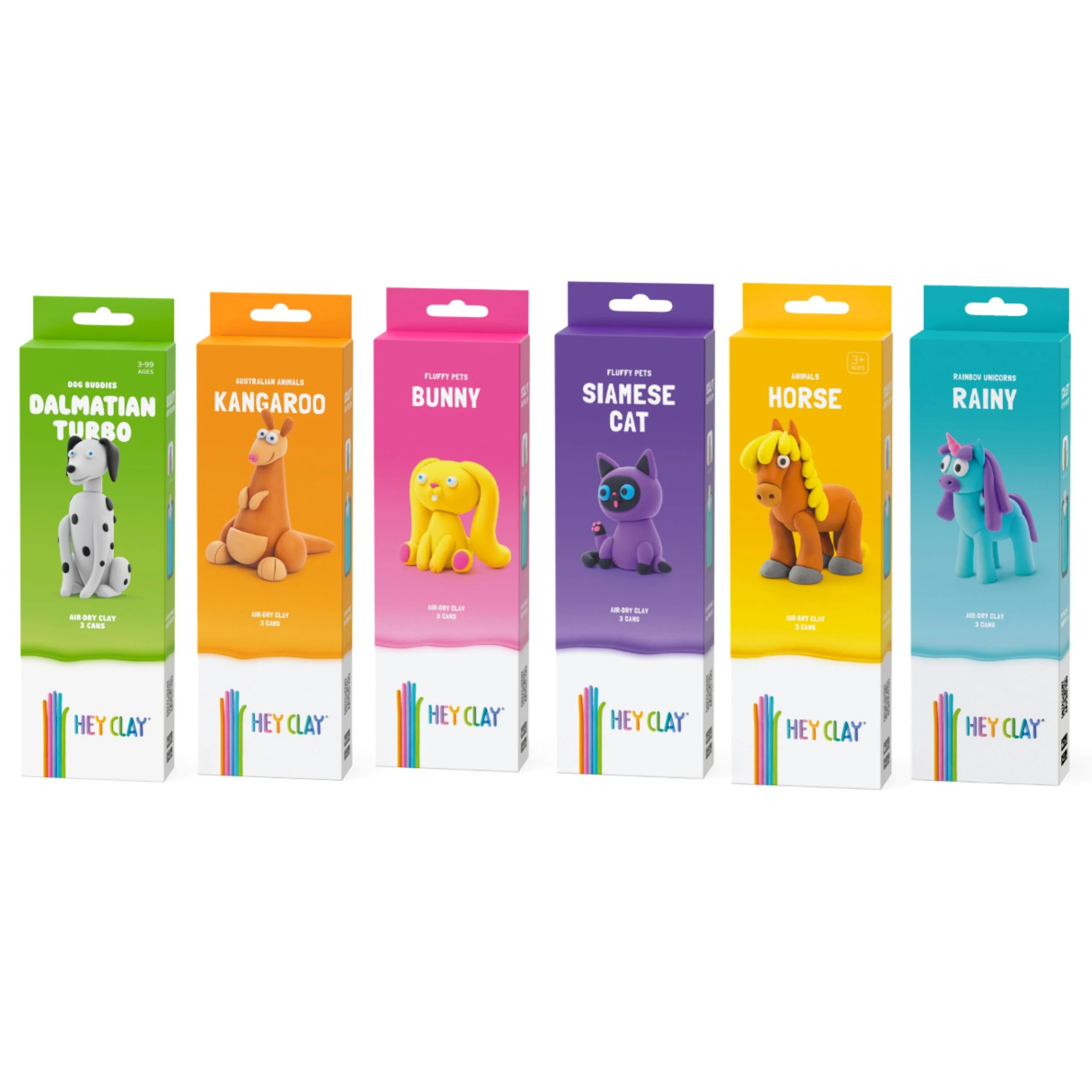 1 Hey Clay Fluffy Pets - Assorted - Multi, 1 of 7