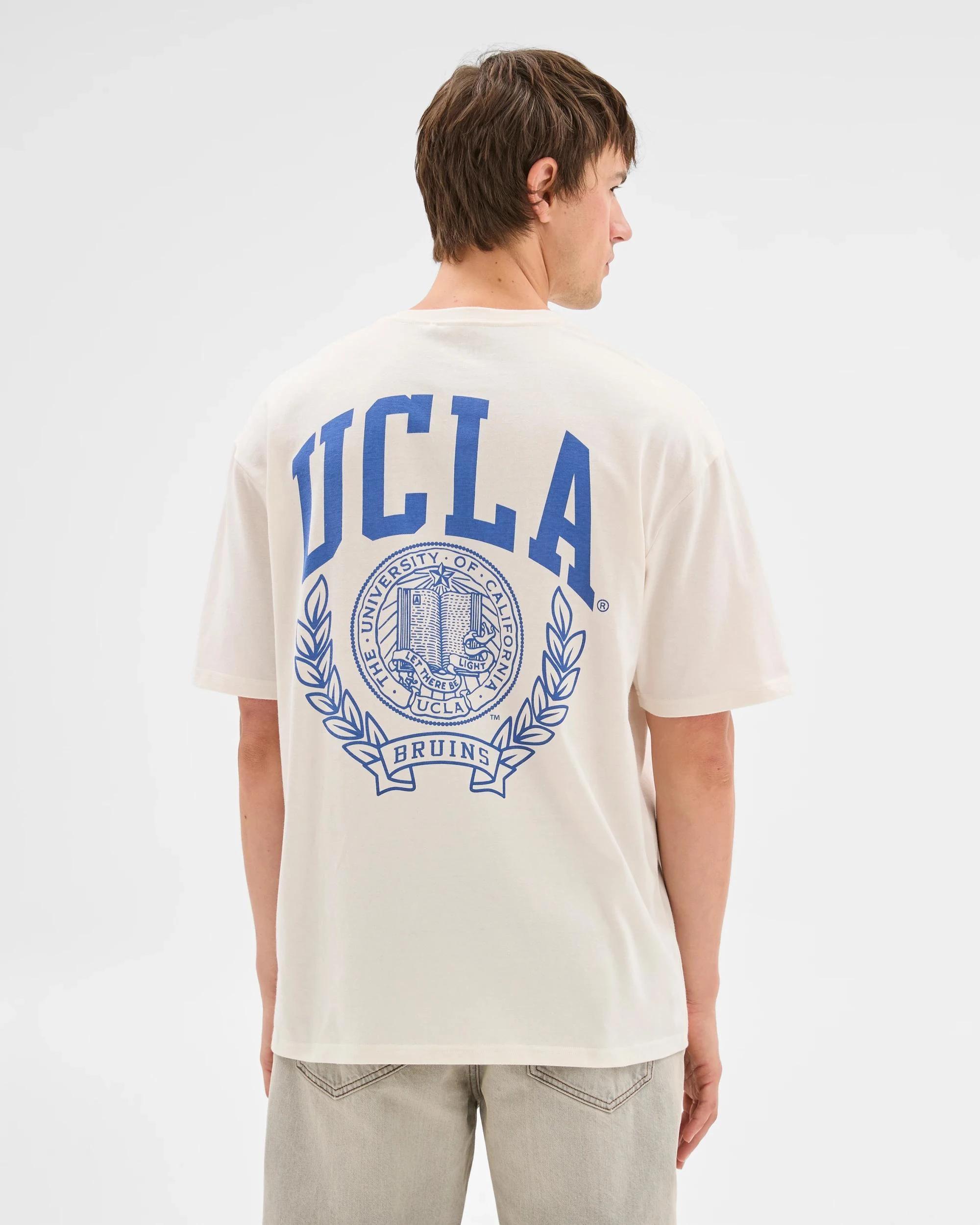 4 Licensed Relaxed Fit UCLA T-Shirt WHITE, 4 of 6
