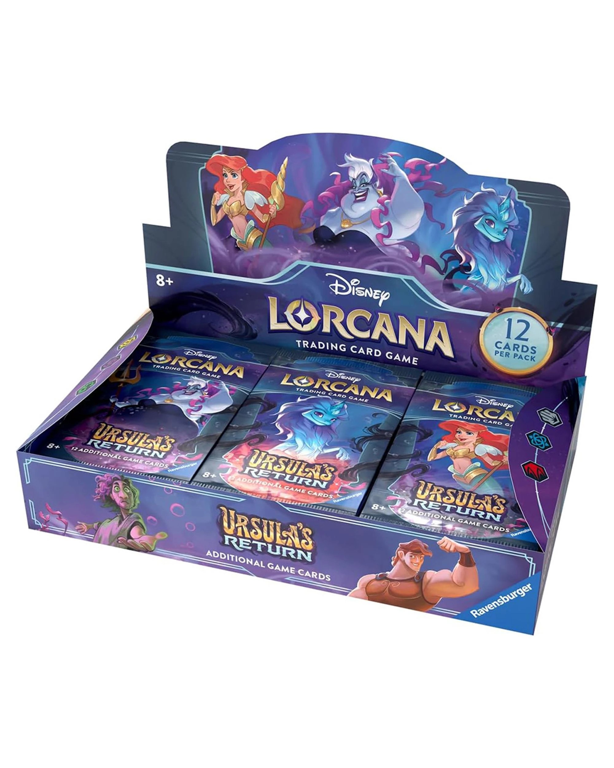 1 Disney Lorcana: TCG: Ursulas Return Booster Box, 1 of 2