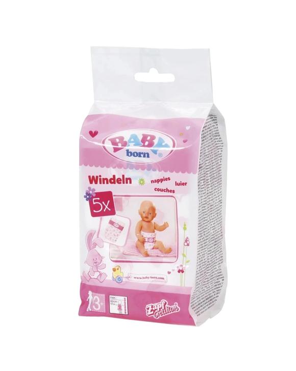Baby Born Nappies 5 Pack