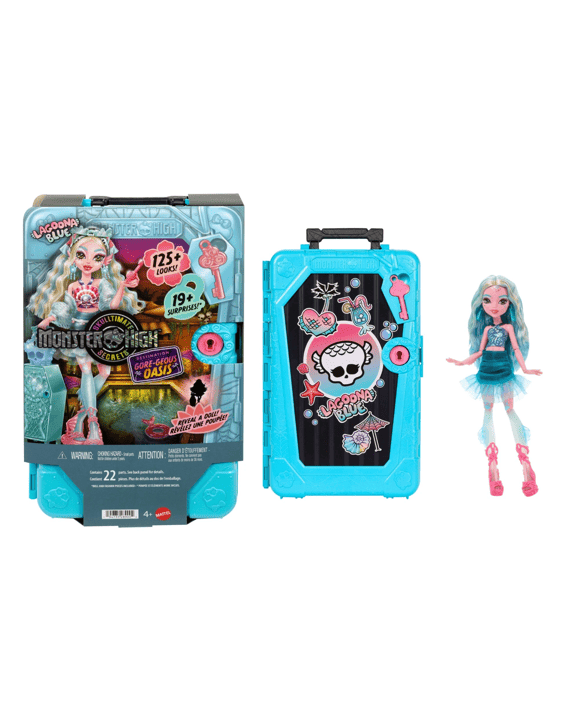 Monster High Skulltimate Secrets Gore-geous Oasis Lagoona Blue Playset