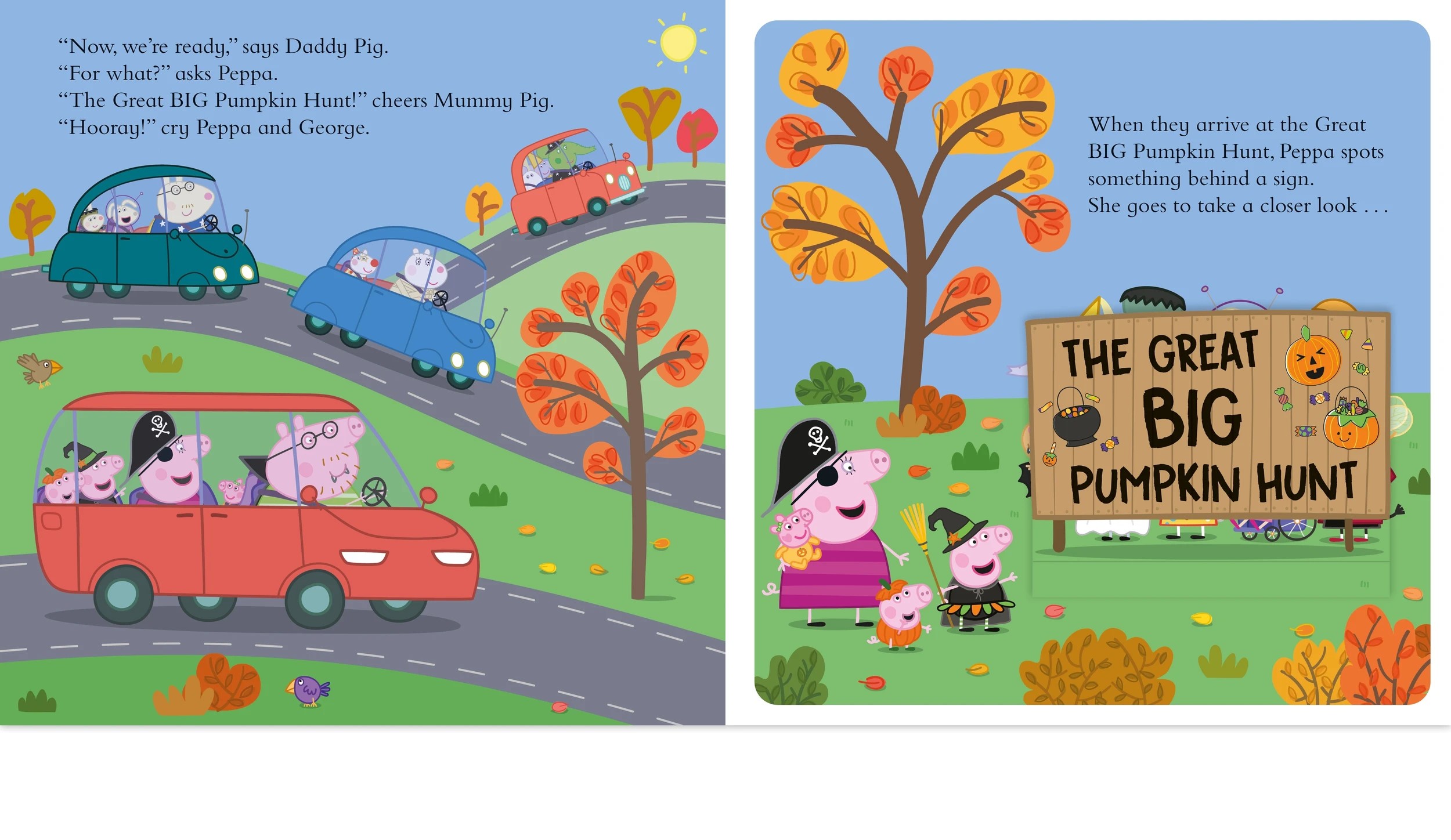 6 Peppa Pig: The Great Big Pumpkin Hunt - A-Lift-The-Flap Picture Book, 6 of 6