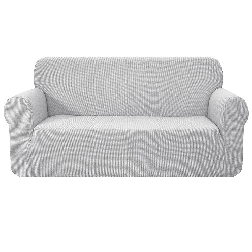 1 Artiss Sofa Cover Couch Covers 3 Seater High Stretch - Grey, 1 of 6