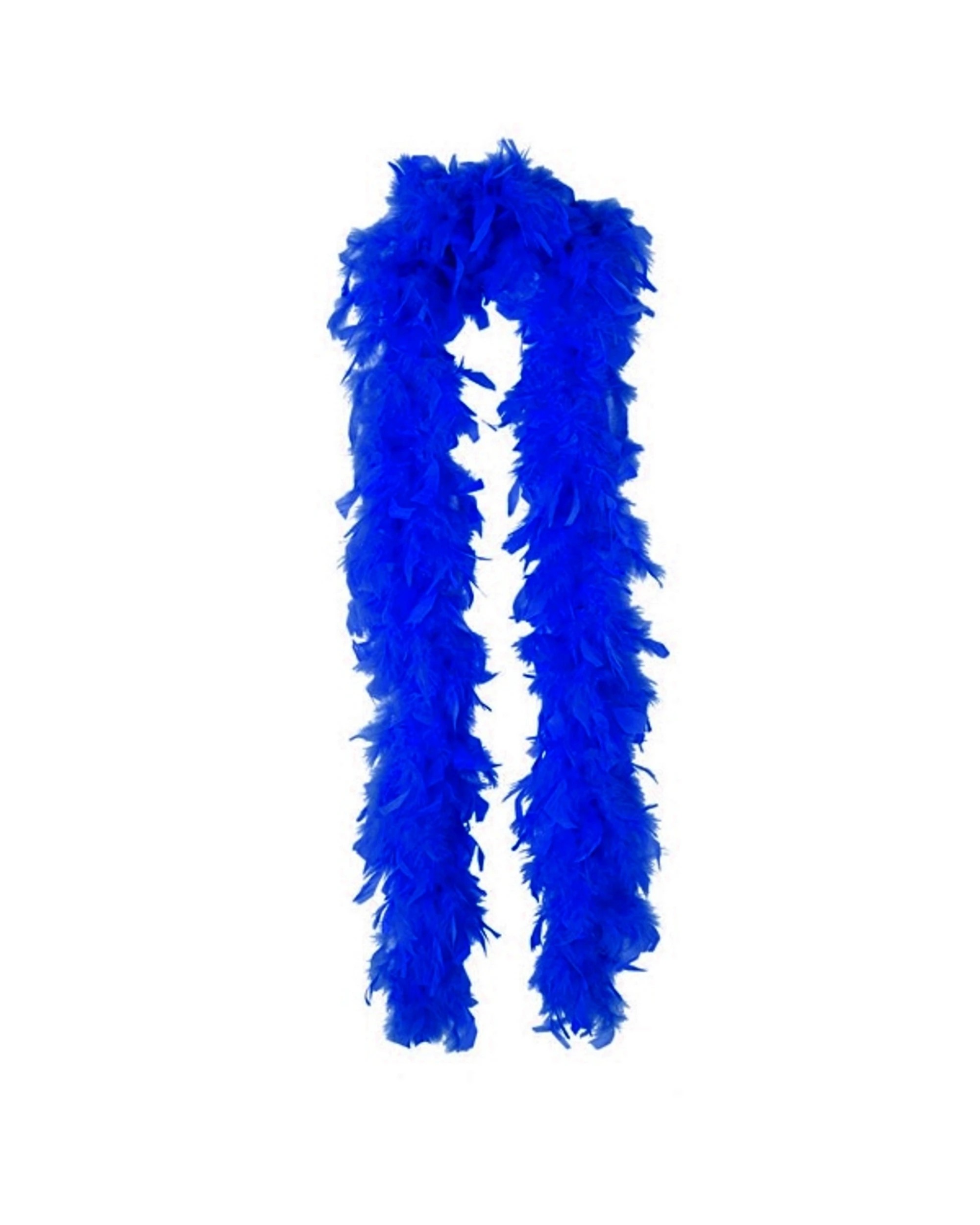 2 Party Planet Feather Boa - Blue, 2 of 2