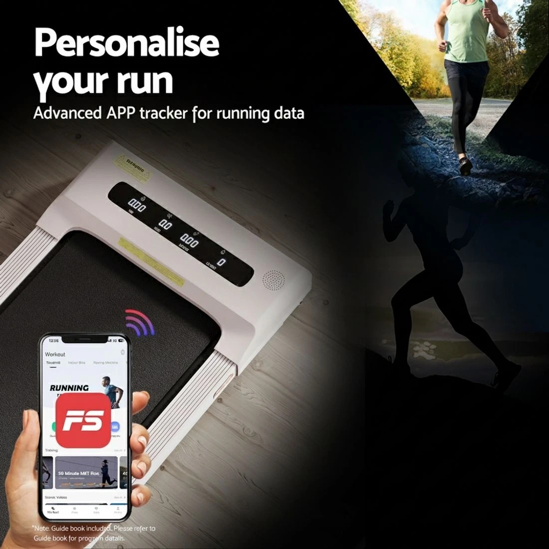 5 Everfit Treadmill Electric Walking Pad Under Desk Home Gym Fitness 380mm - Pink, 5 of 9