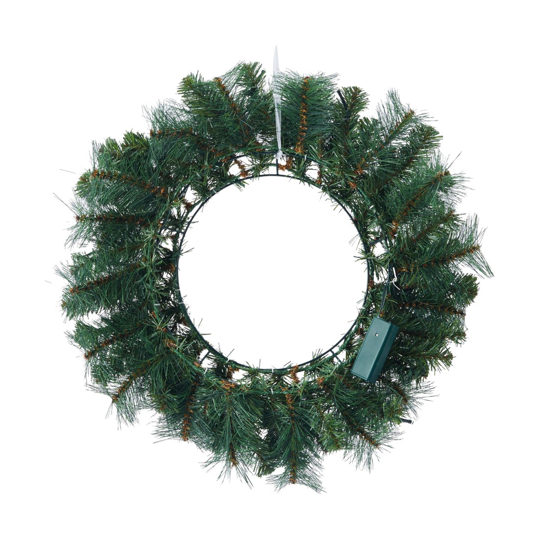 4 Light Up Green Wreath, 4 of 7