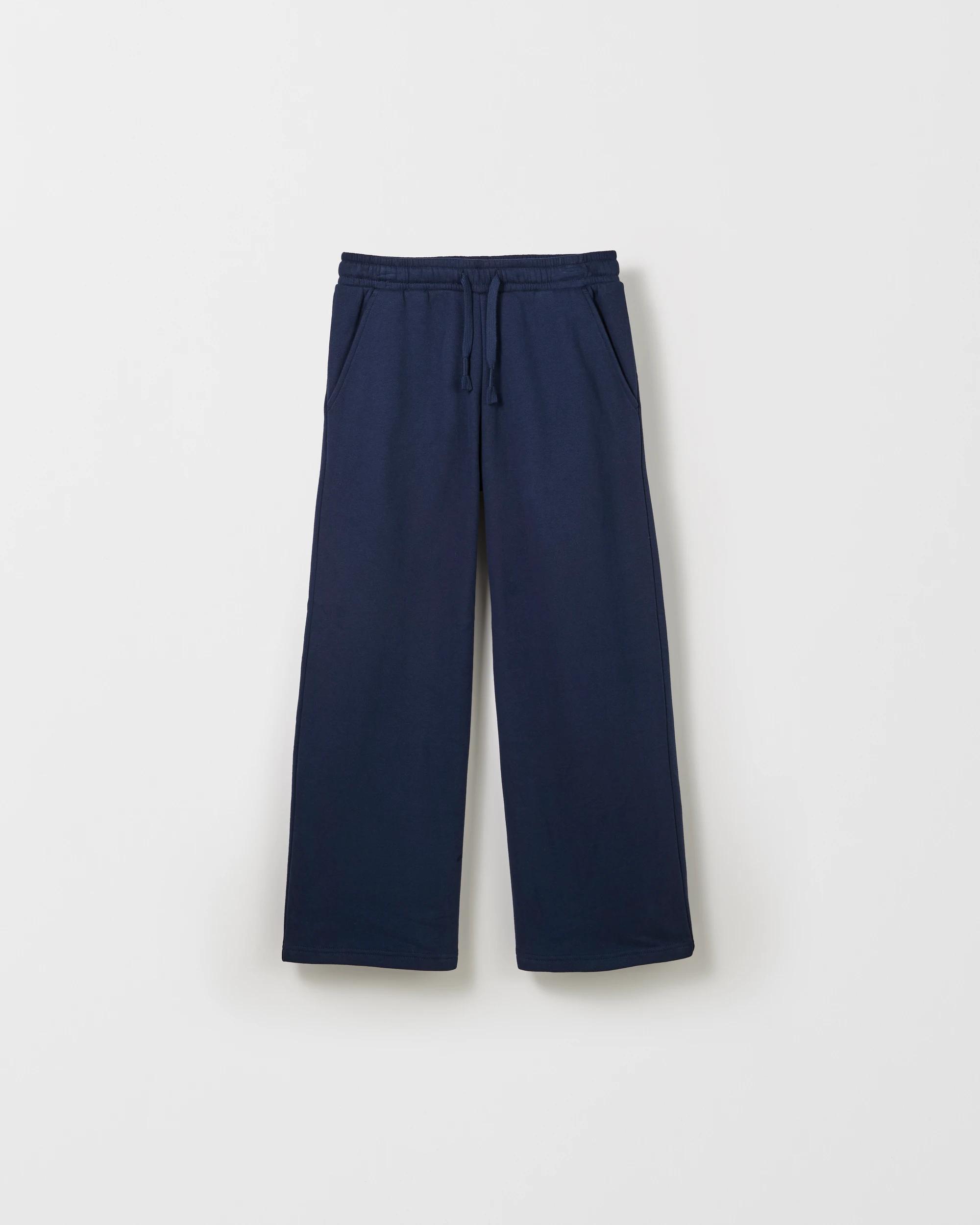 1 Target Kids Australian Cotton Blend Essential Trackpants NAVY, 1 of 2