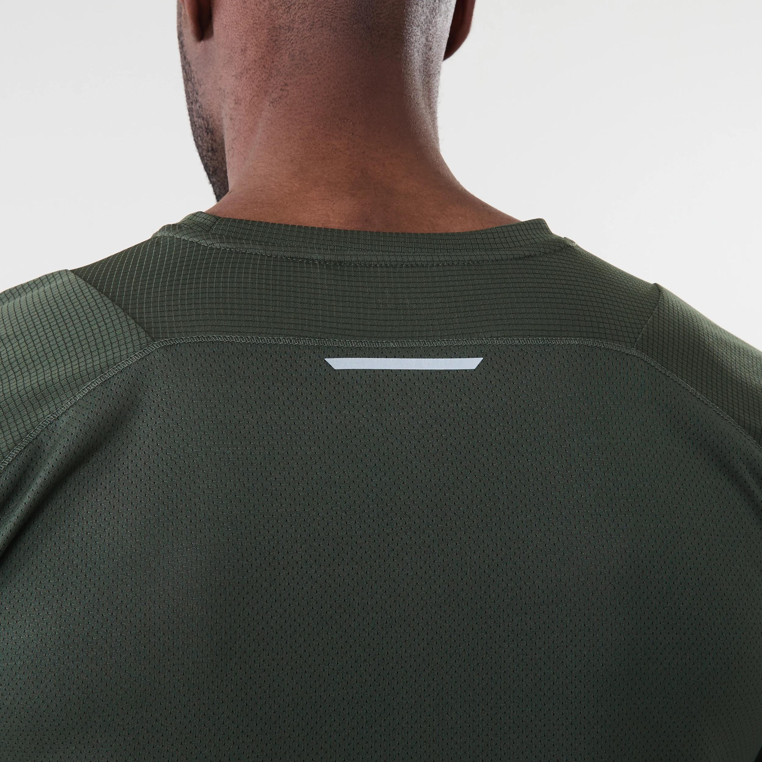 7 Active Mens Performance T-shirt DEEPEST GREEN, 7 of 7