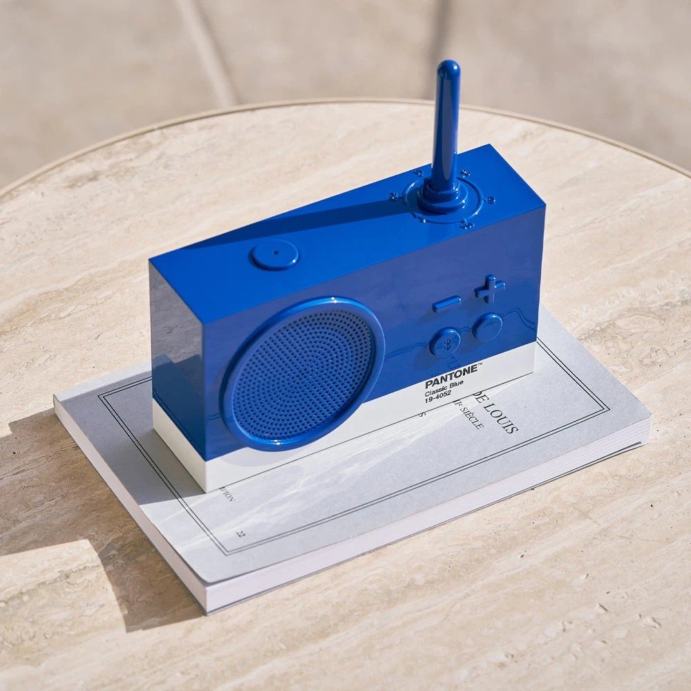 2 Lexon Thykho 3 Fm Radio & Bluetooth Speaker PANTONE - Blue, 2 of 6