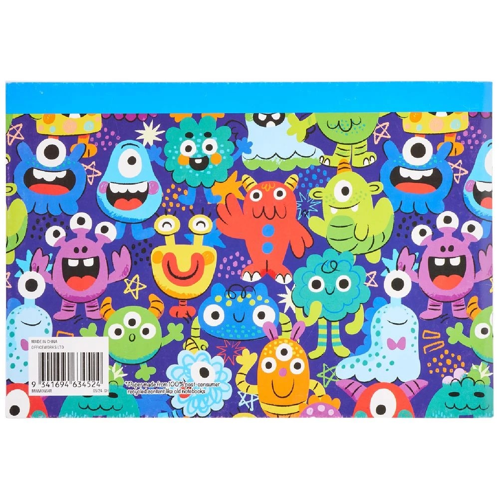 5 Studymate 240 x 164 Mini Monster Scrapbook 64 Pages, 5 of 5