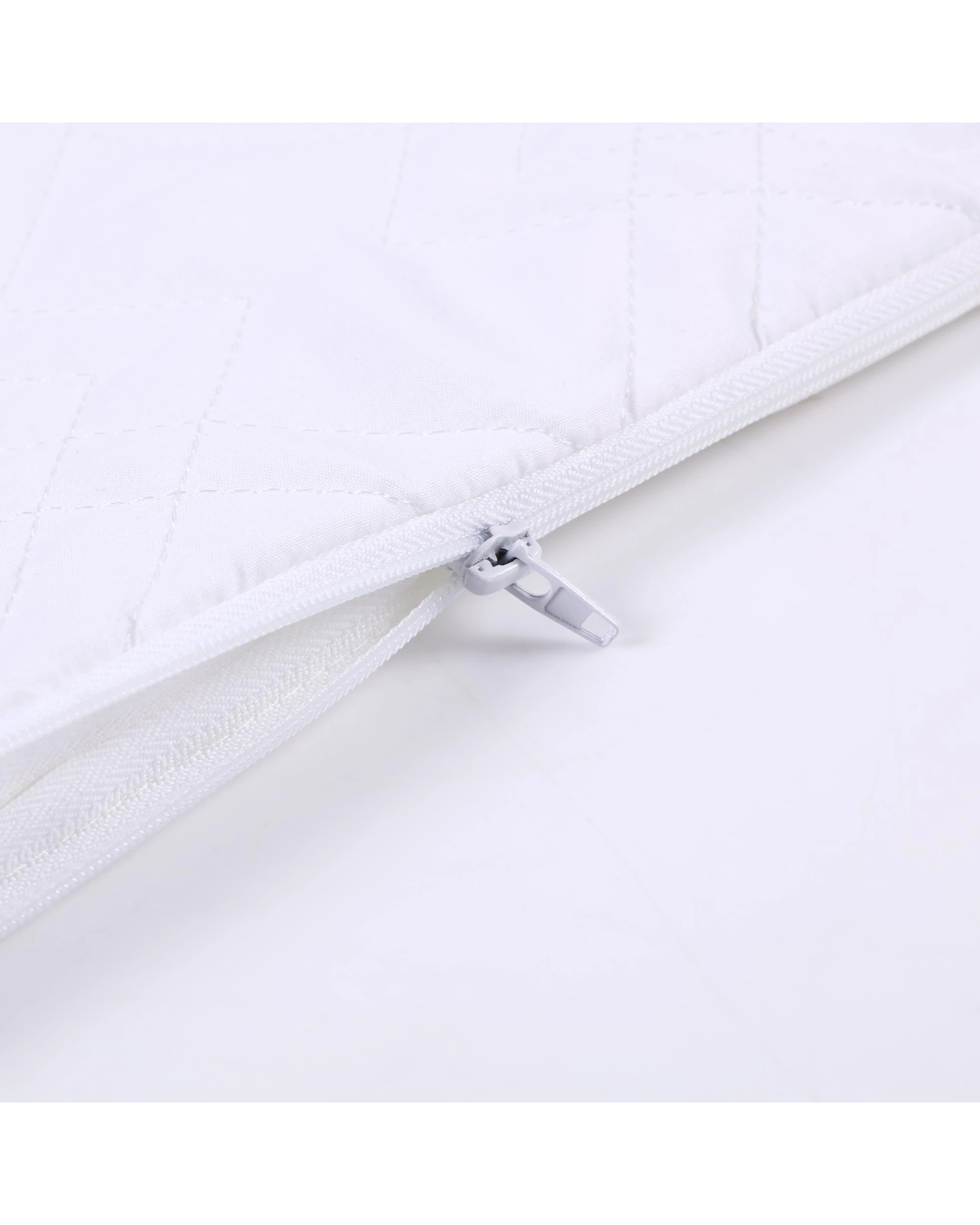 3 Dreamaker Super Plush Quilted Pillow Protector 48 x 73cm (2 Pack) - White, 3 of 4