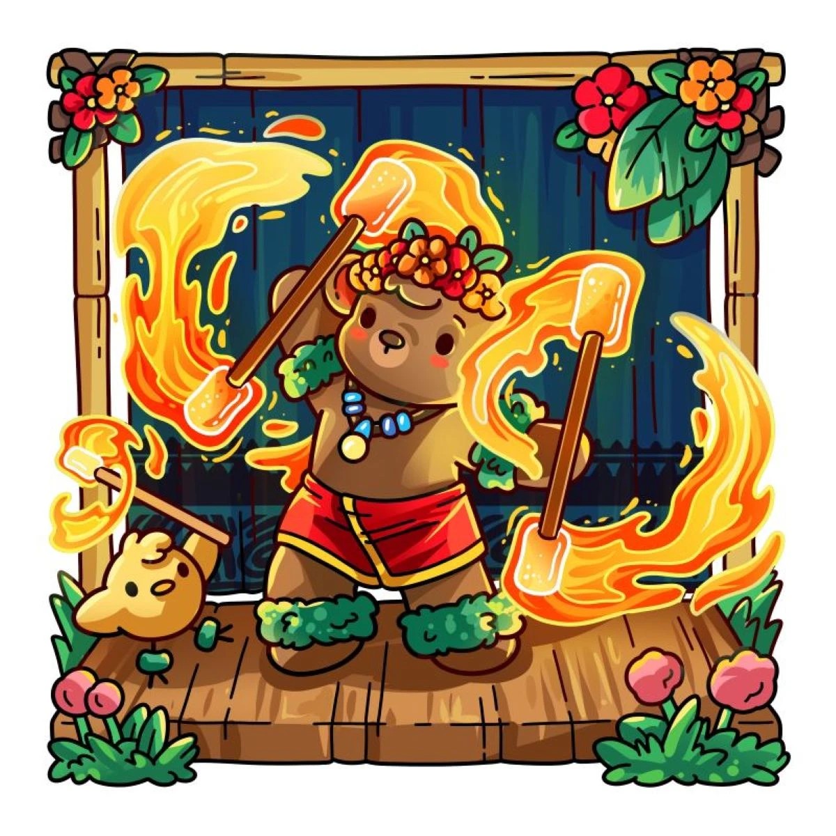 2 Cozy Hawaii Cute Colouring Book by Jade Summer - Book, 2 of 4