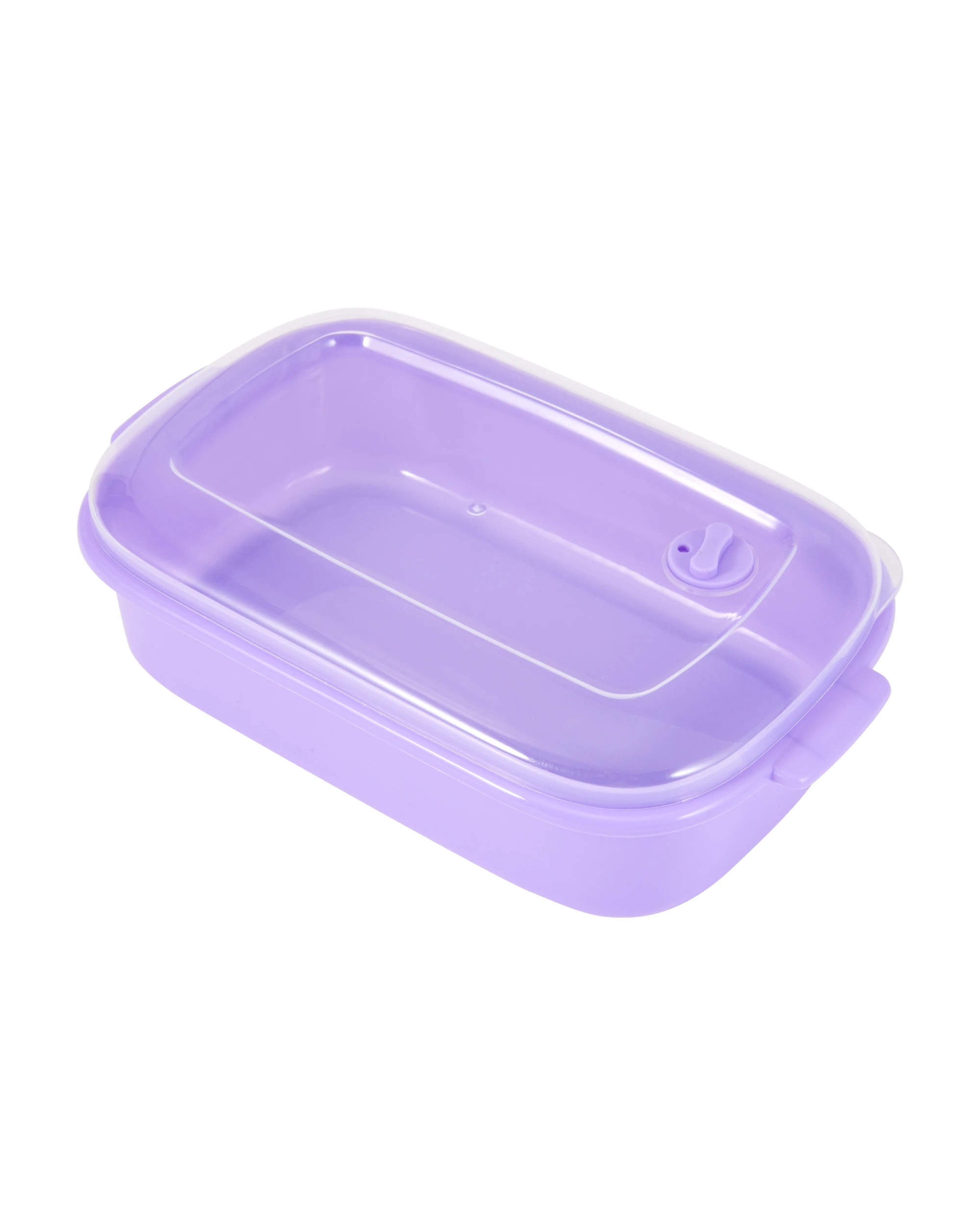 6 Set of 3 Food Storage Containers - Purple, 6 of 8