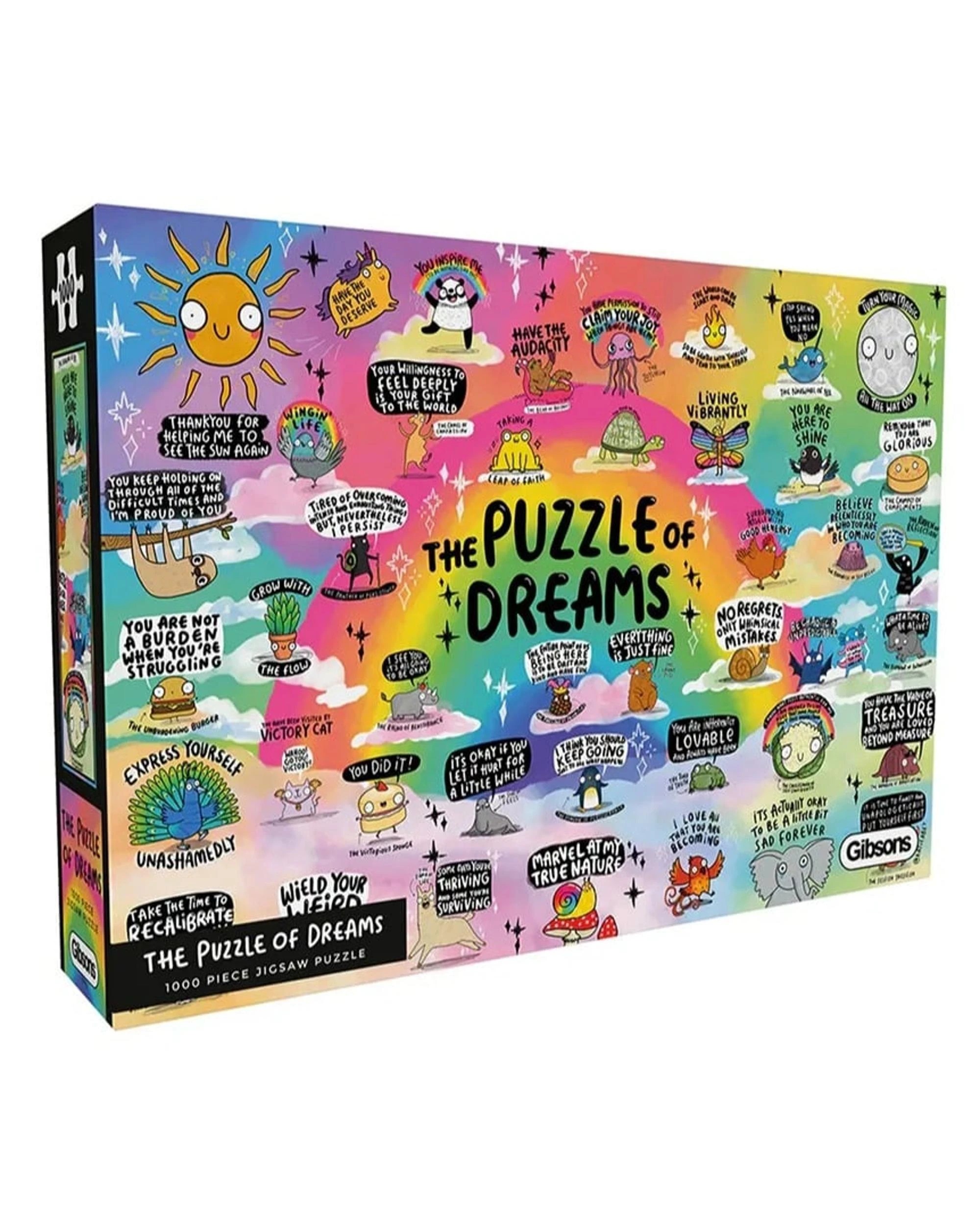 1 Gibsons Puzzle of Dreams 1000 Piece Jigsaw Puzzle, 1 of 1