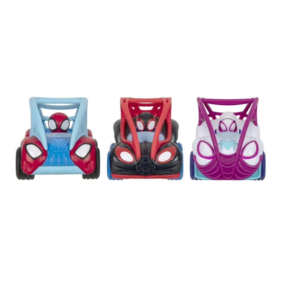1 Disney Junior Marvel Spidey and His Amazing Friends Power Rollers Spidey Vehicle - Assorted, 1 of 7