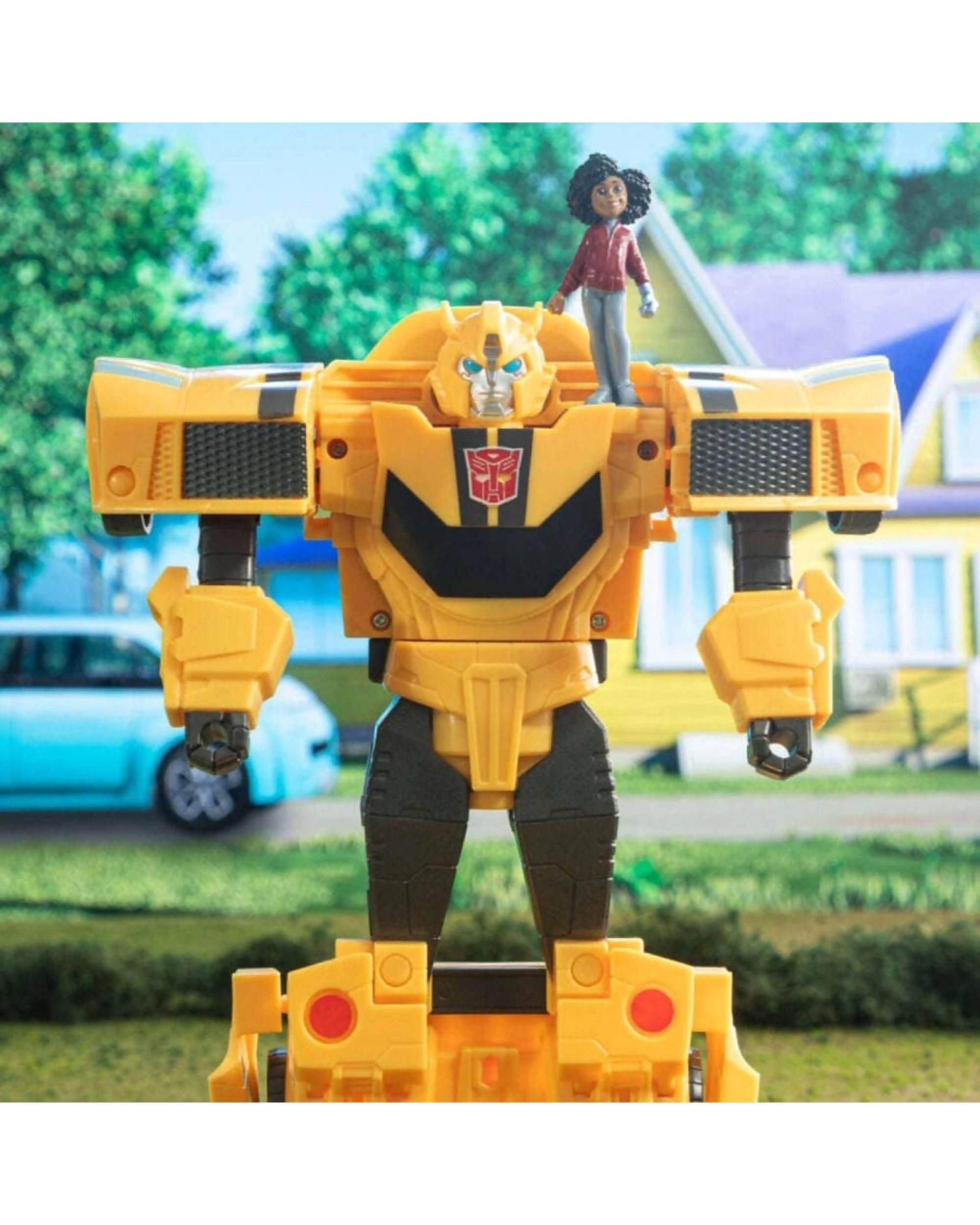 5 Transformers Earthspark Spin Changer Bumblebee and Mo Malto Action Figure, 5 of 5