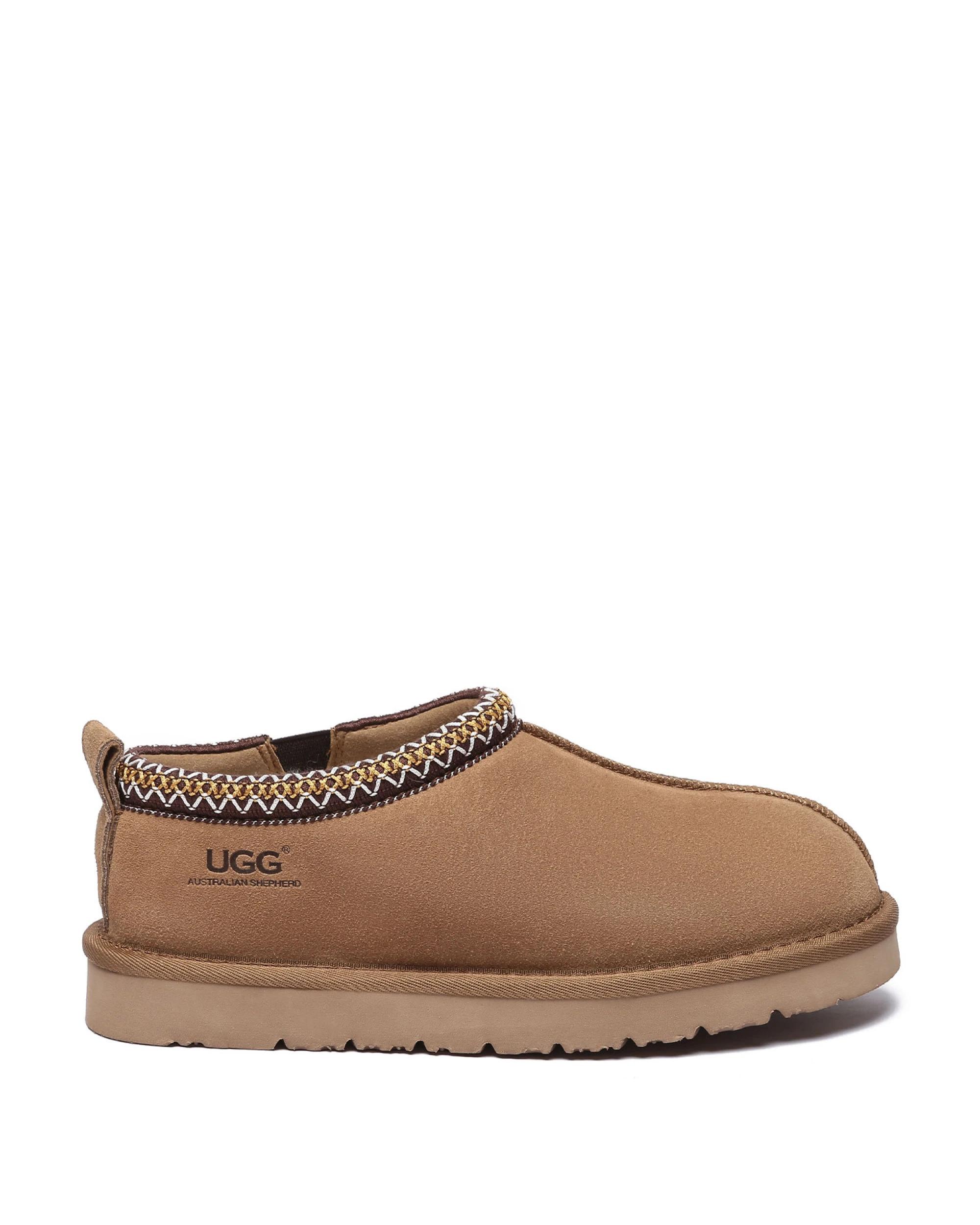 1 Australian Shepherd UGG Unisex Valen Cow Suede Boots CHESTNUT, 1 of 5