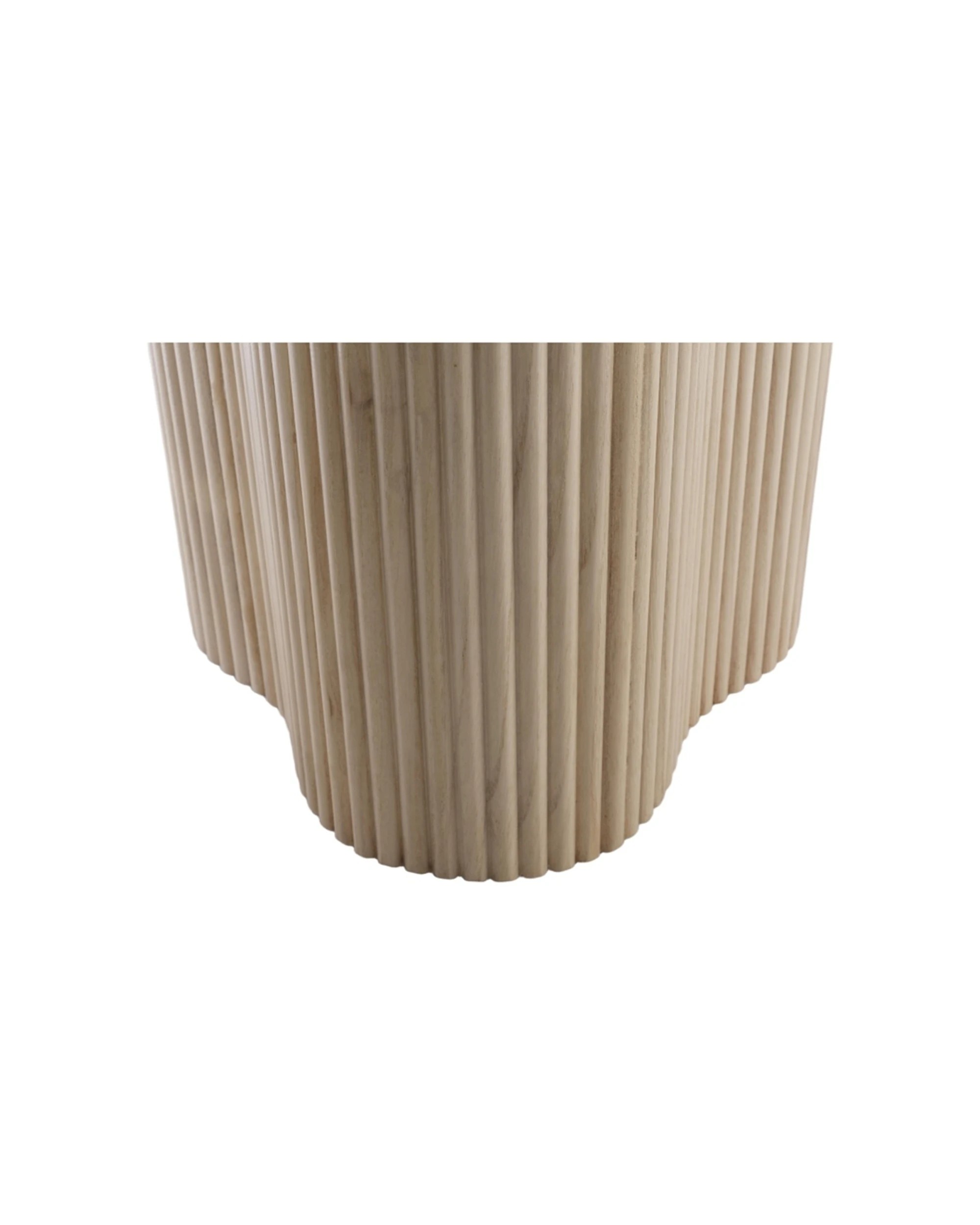 8 Codu Vero Side Table Oak Marble 60x50x50cm - Natural, 8 of 9