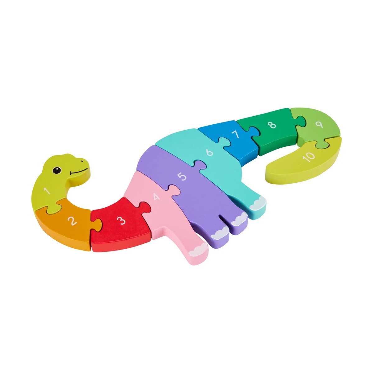 4 Wooden Counting Rainbow Animal - Assorted, 4 of 8