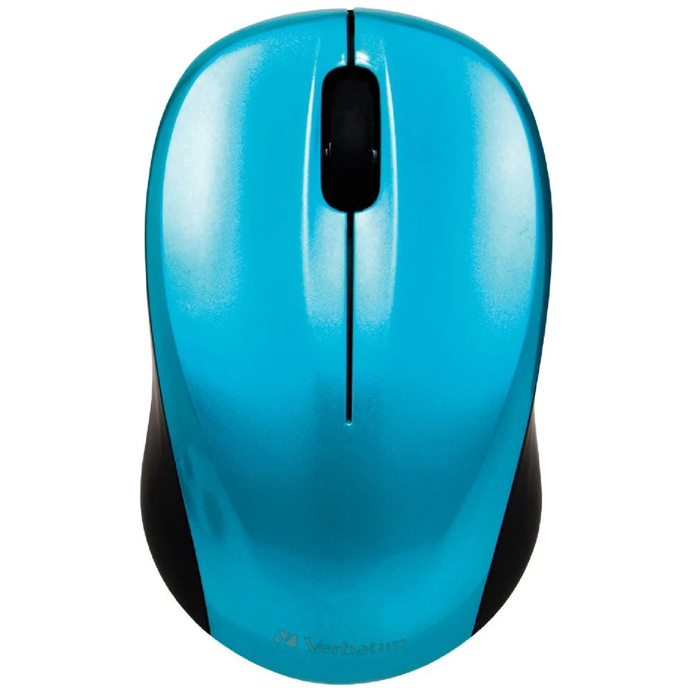 1 Verbatim Go Nano Wireless Mouse Blue, 1 of 6
