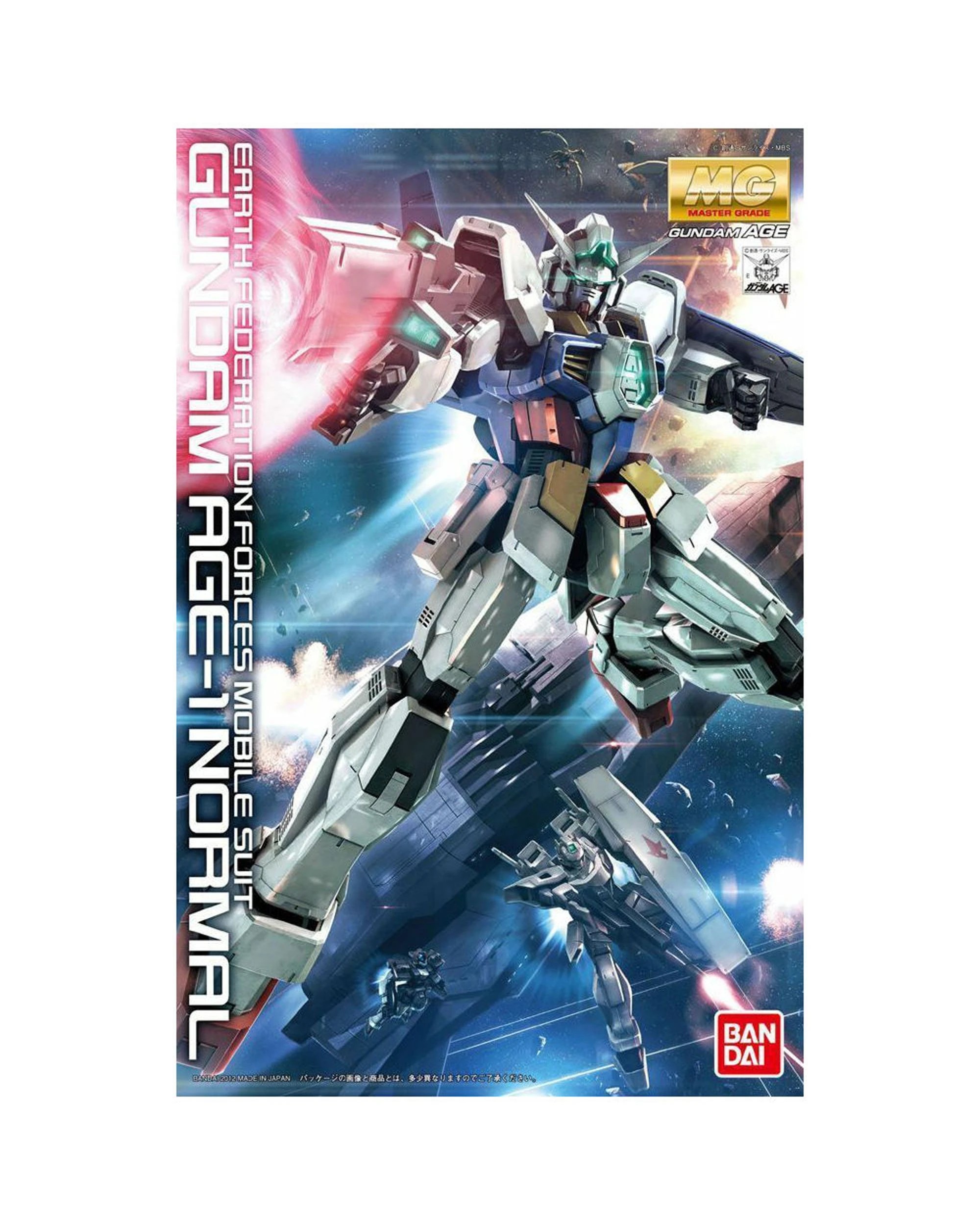 1 Bandai Gundam MG Gundam Age-1 Normal 1/100 Model Kit, 1 of 7