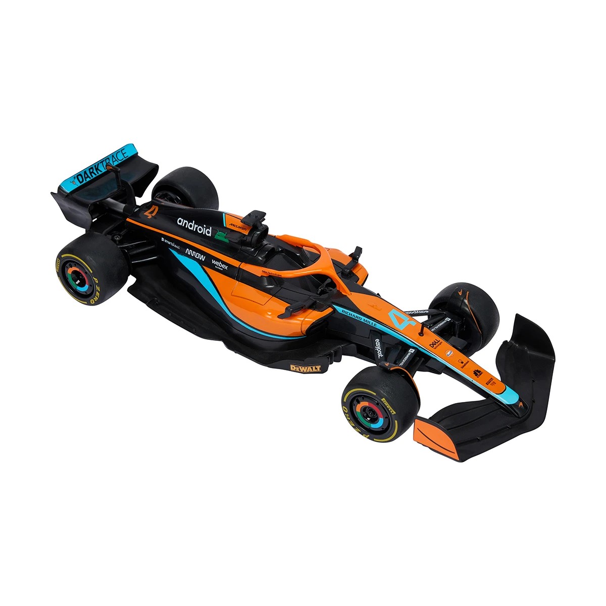 3 Rastar R/C 1:18 Scale McLaren MCL36, 3 of 8