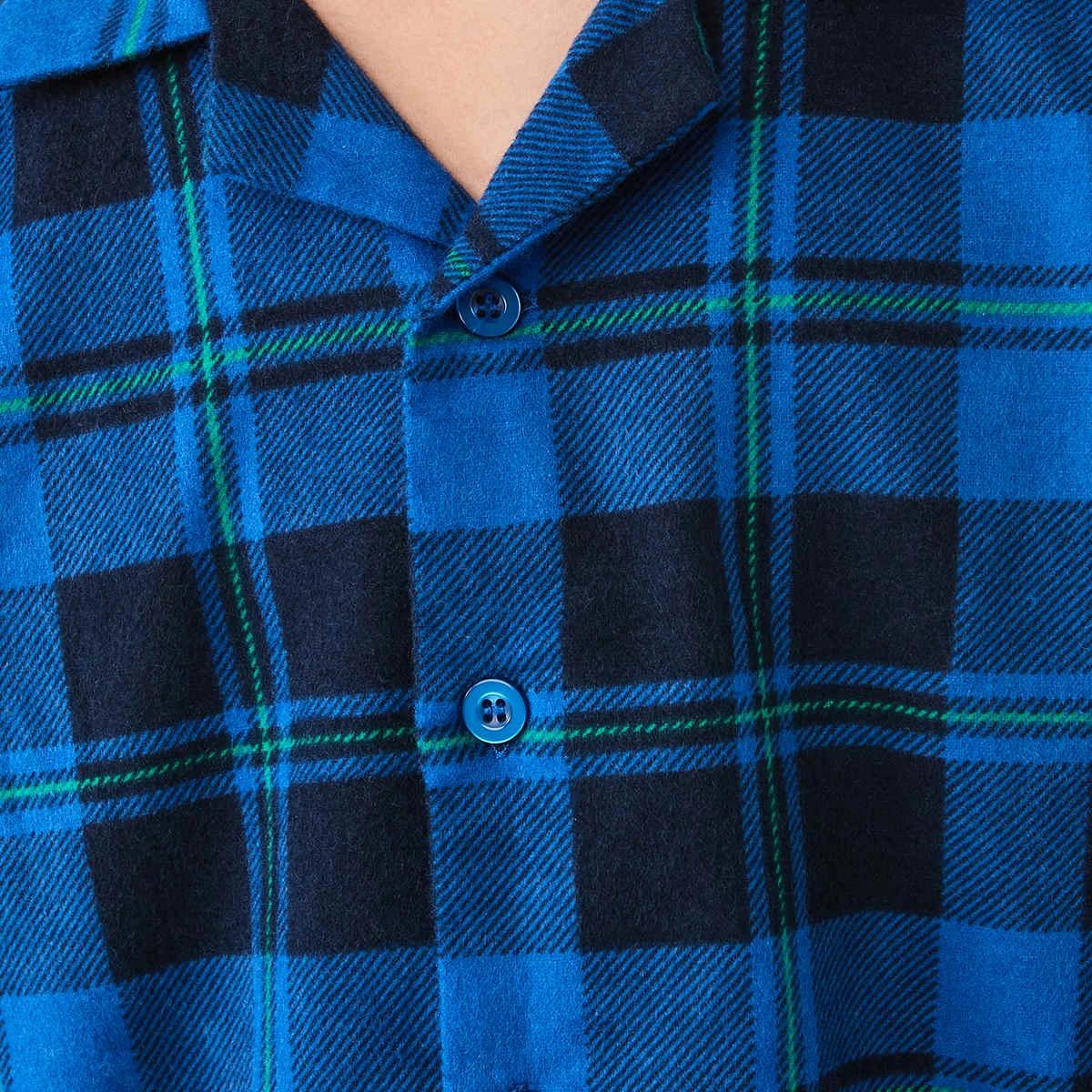 4 Flannelette Pyjama Set Check, 4 of 8
