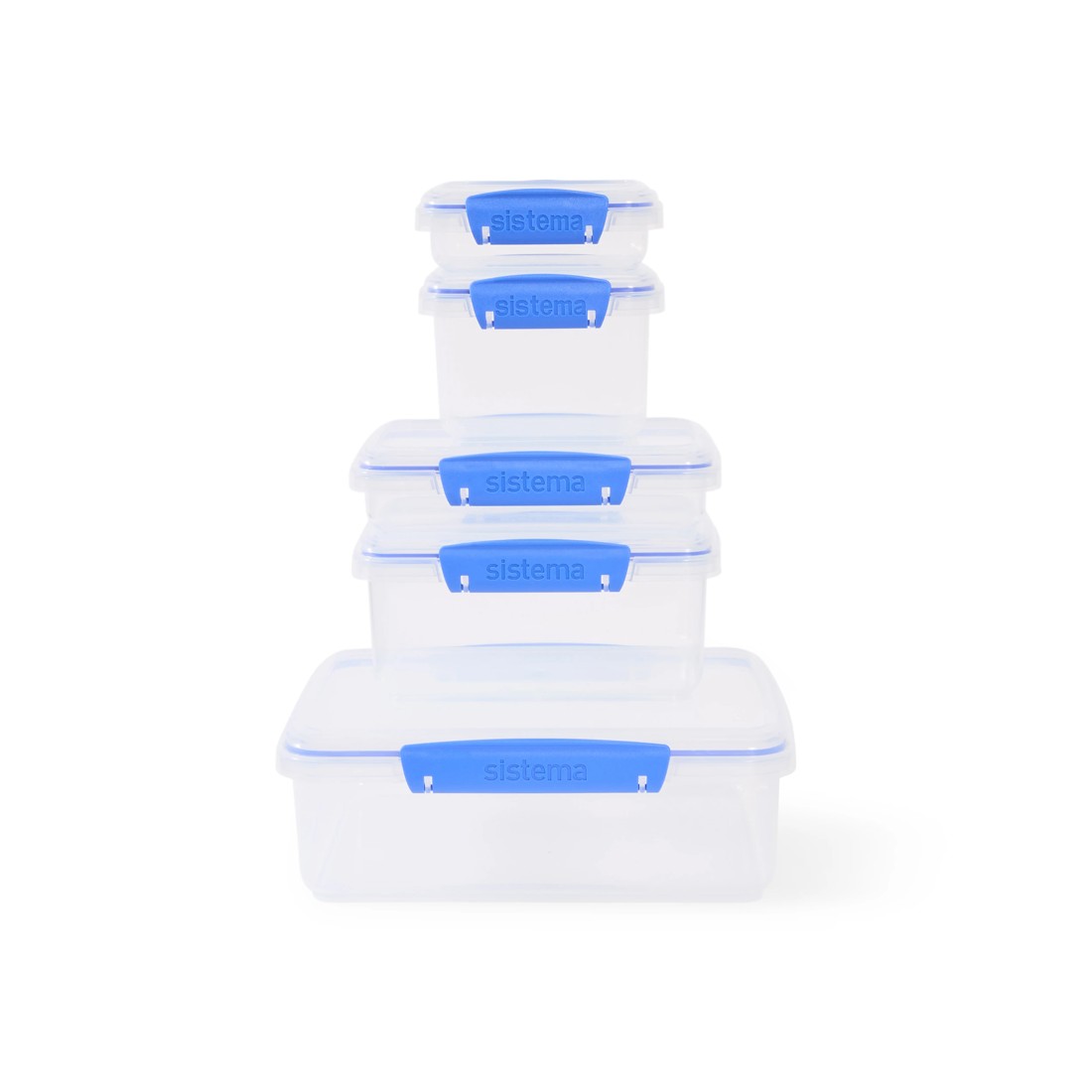 5 10 Pack Sistema Klip It Food Storage Container Set, 5 of 6