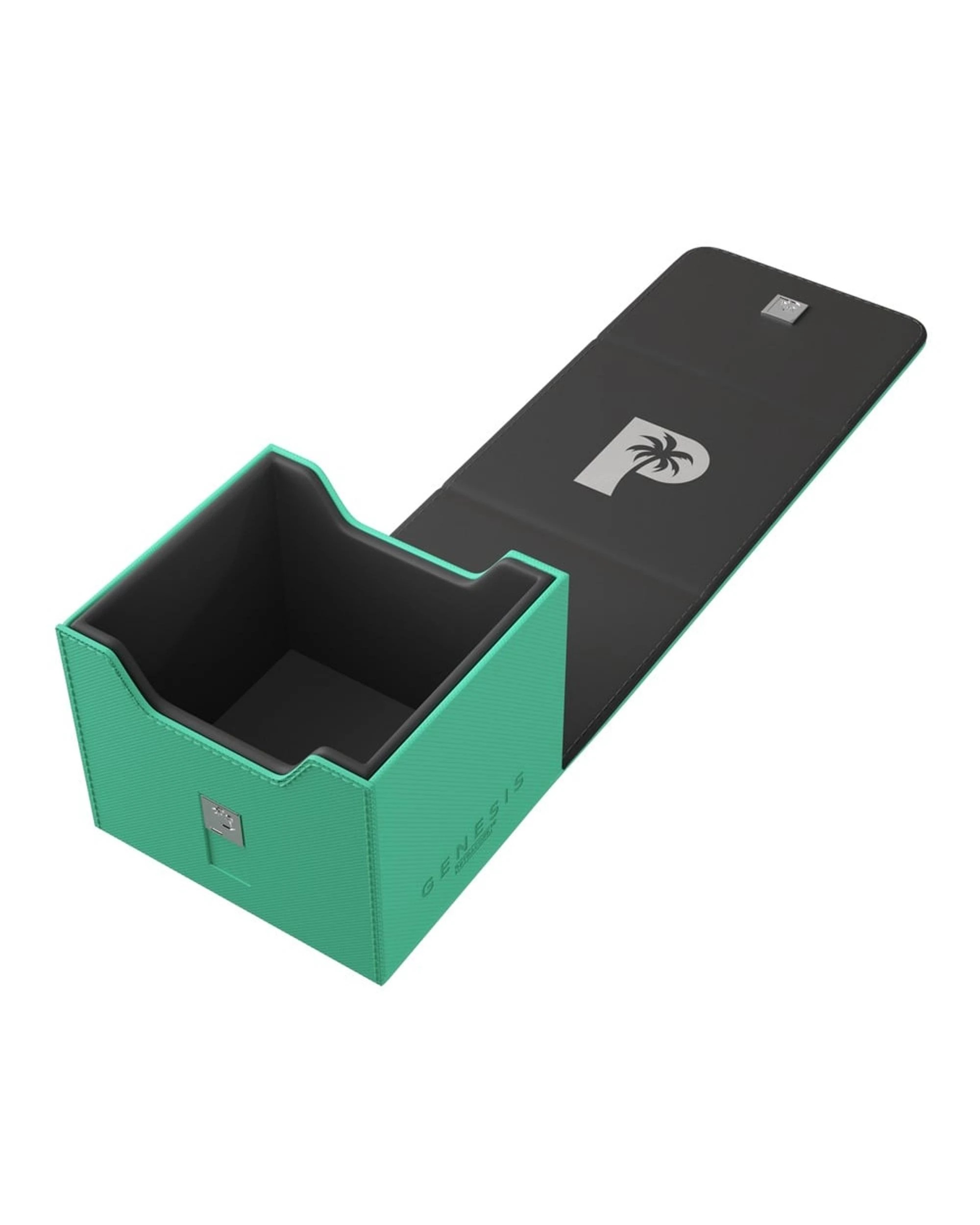 4 Palms Off Gaming Genesis Deck Box - Turquoise - Multi, 4 of 7