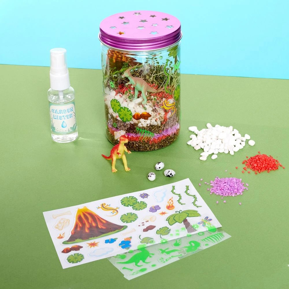 5 Creativity for Kids Grow N Glow Terrarium Dino, 5 of 6