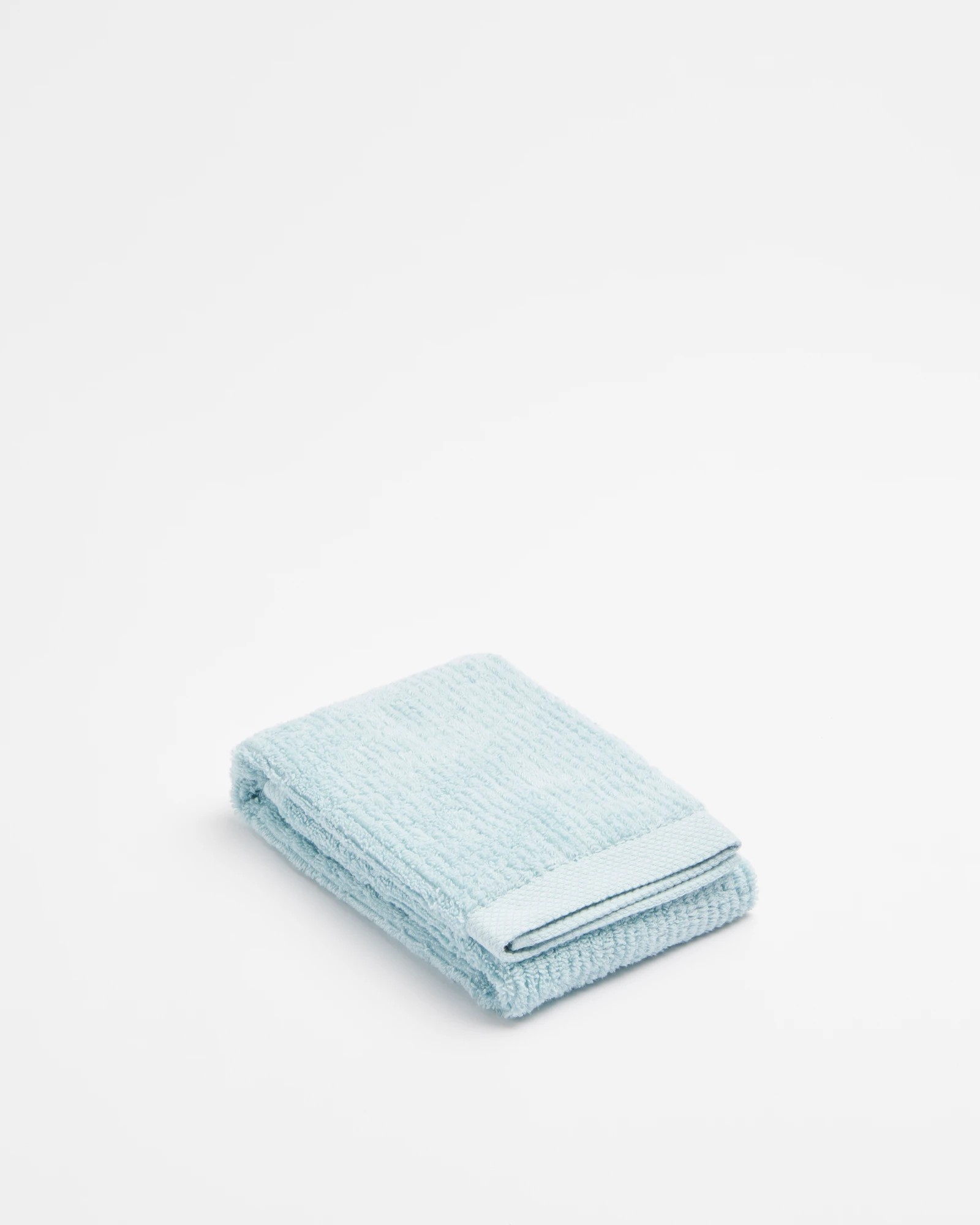 1 Target Australian Cotton Ribbed Hand Towel - Piper
 - Blue, 1 of 3