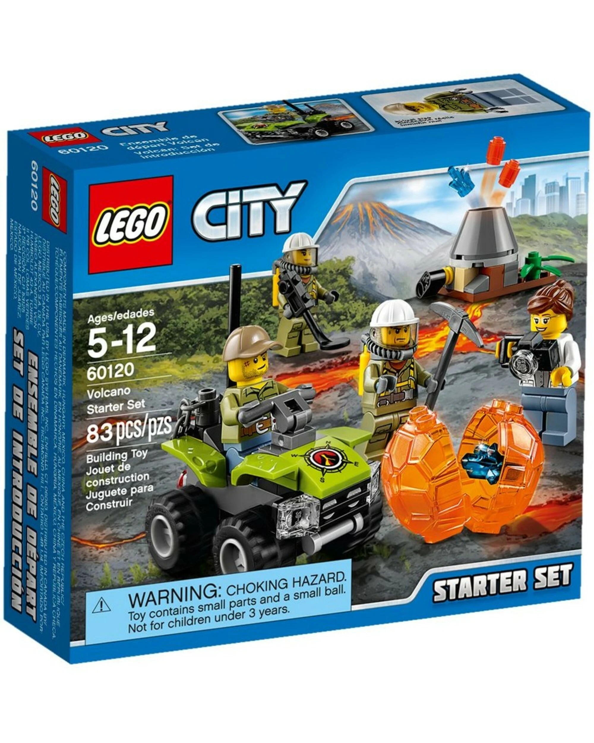 1 LEGO 60120 Volcano Exploration Truck with Erupting Volcano Playset, 1 of 5
