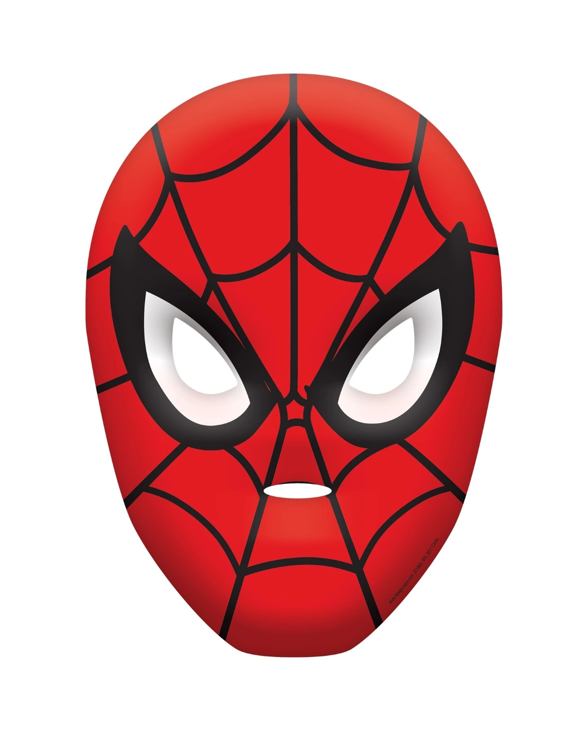 1 Amscan Spiderman Webbed Wonder Party Masks Pack of 8, 1 of 1