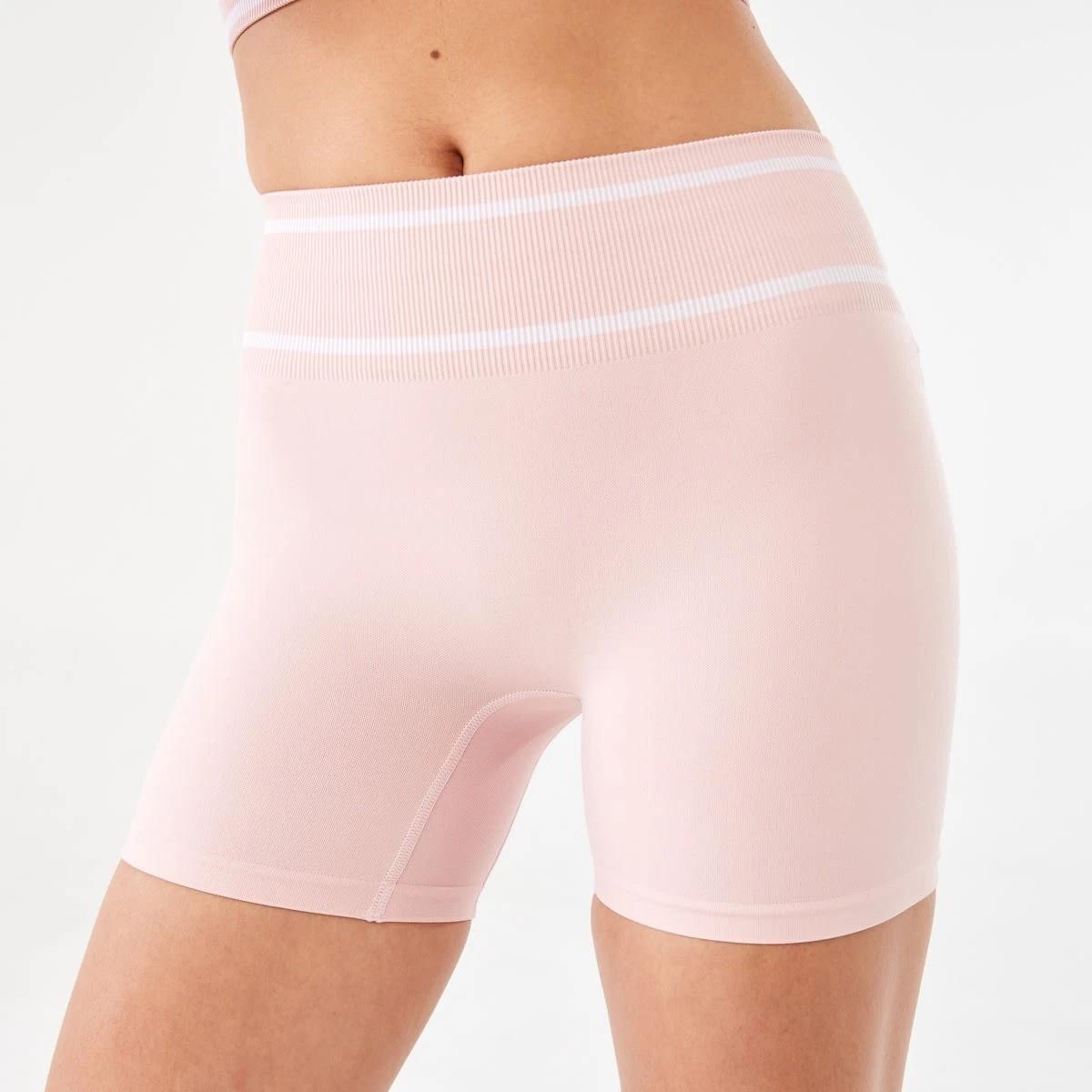 1 Active Womens Seamfree Tipping Bike Shorts Qurtz Pink, 1 of 6