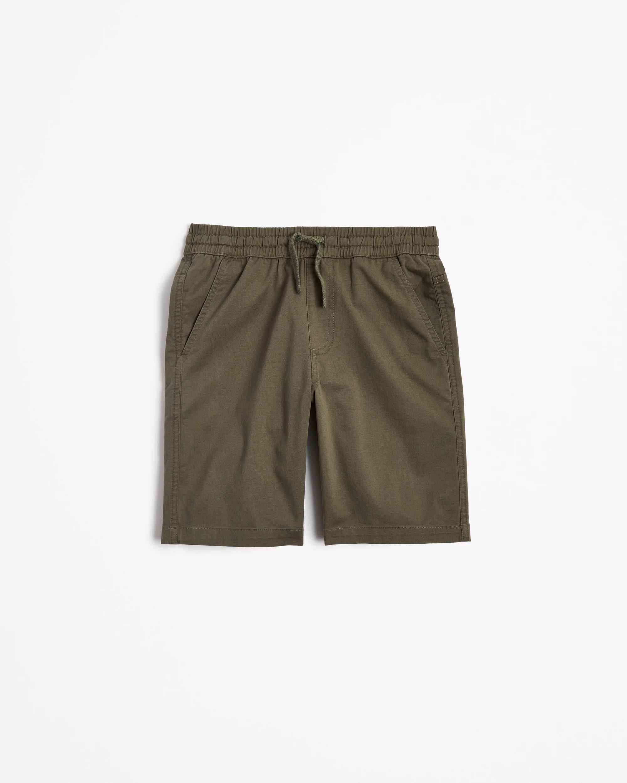 4 Target Pull On Chino Shorts GREEN, 4 of 5