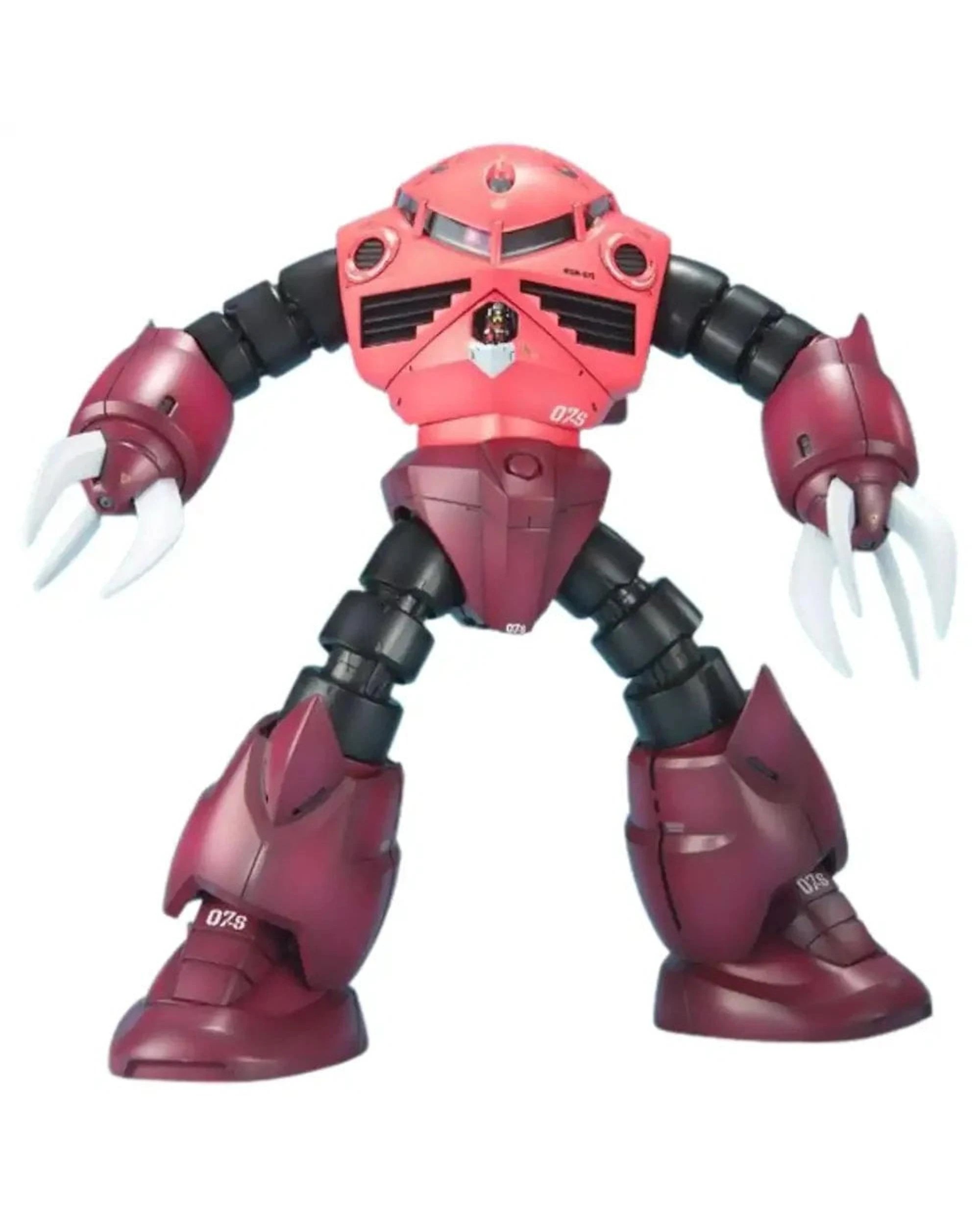 4 Bandai Gundam MG MSM-07S Z'Gok Char's Custom 1/100 Scale Model Kit, 4 of 10