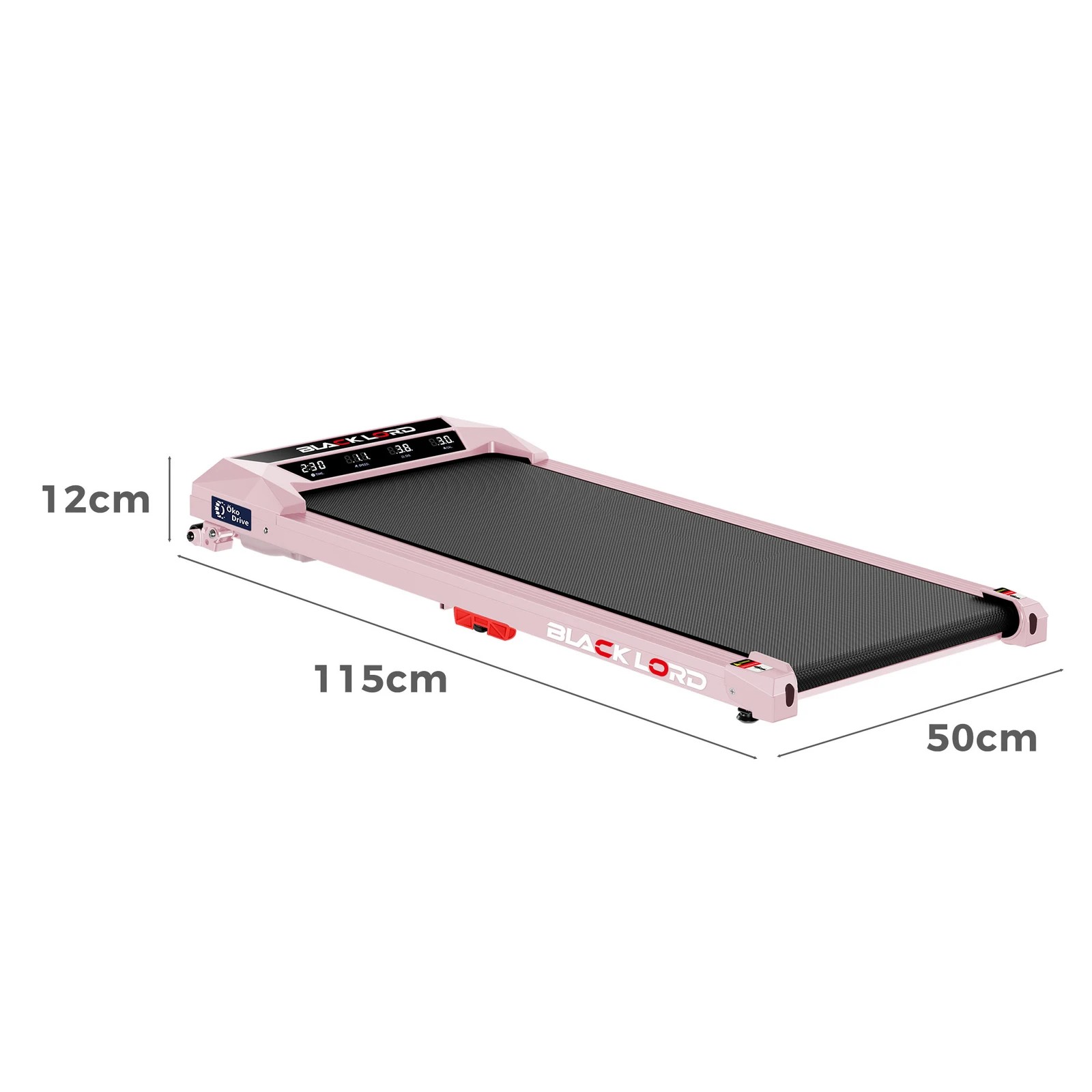 3 Black Lord Treadmill Electric Walking Pad Under Desk Home Fitness Incline - Pink, 3 of 10