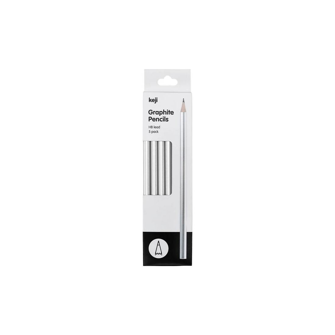 1 Keji Graphite Pencils HB 5 Pack, 1 of 3