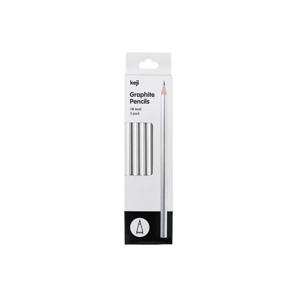 1 Keji Graphite Pencils HB 5 Pack, 1 of 3