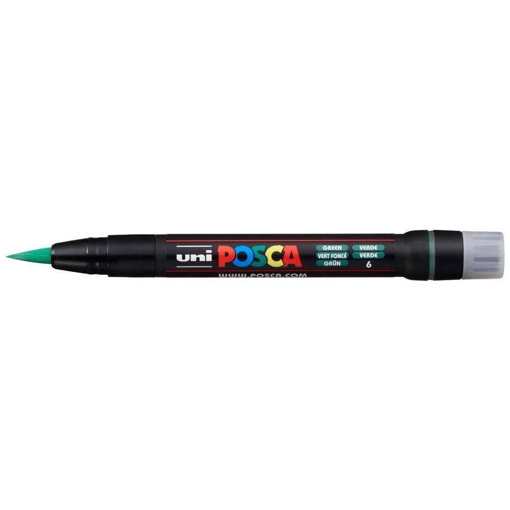 1 POSCA PCF 350 Paint Marker Green, 1 of 8