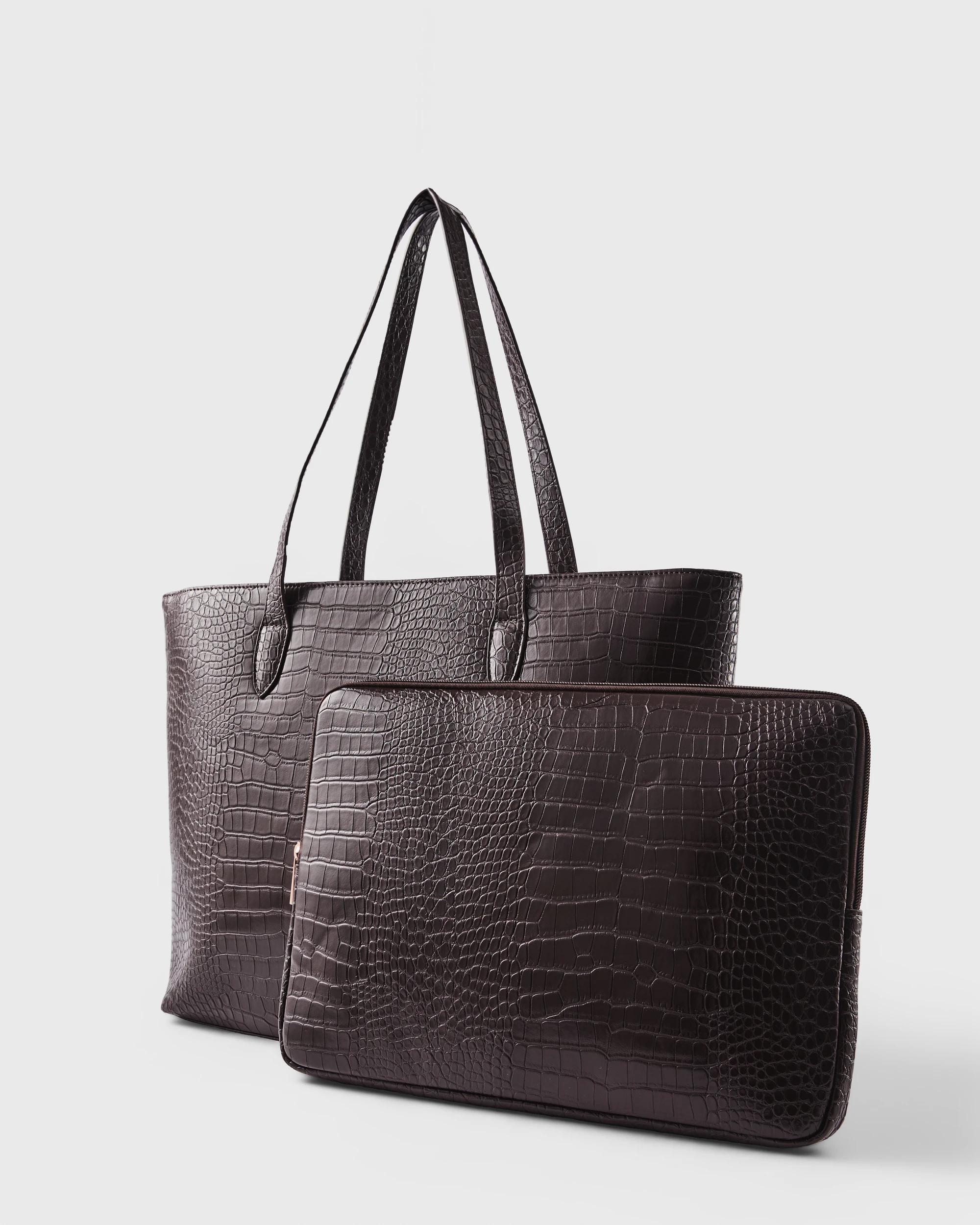 3 Everyday Tote Bag Deep Fudge, 3 of 8